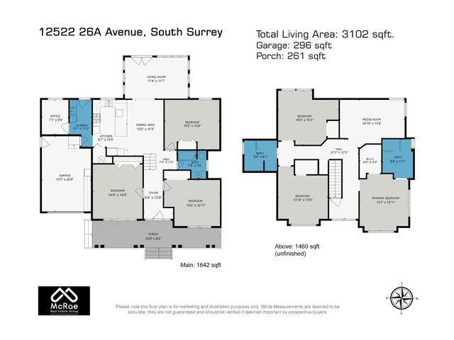 12522 26A AVENUE, Surrey 4