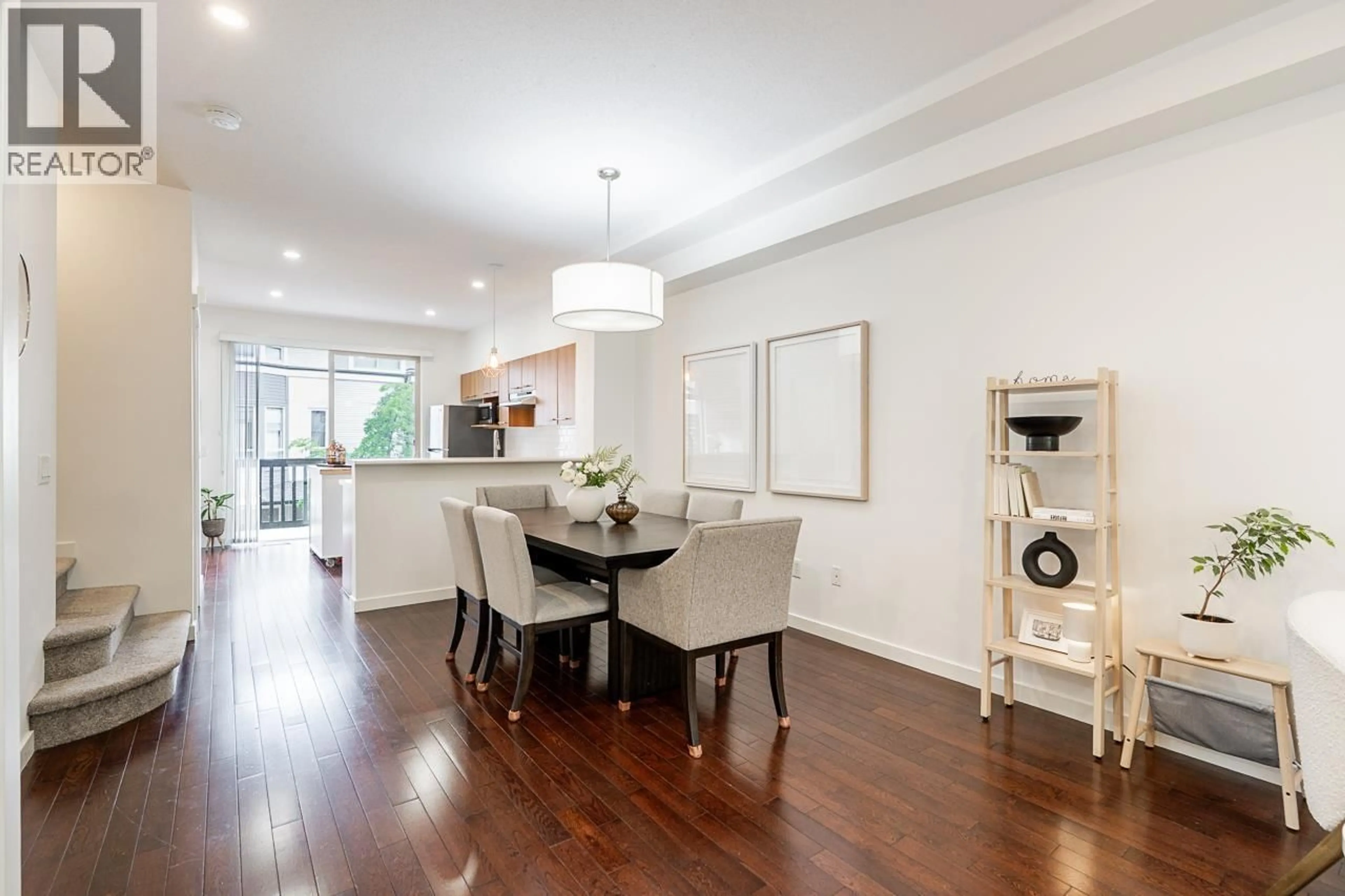 Dining room, wood/laminate floor for 8 - 100 KLAHANIE DRIVE, Port Moody British Columbia V3H5K3