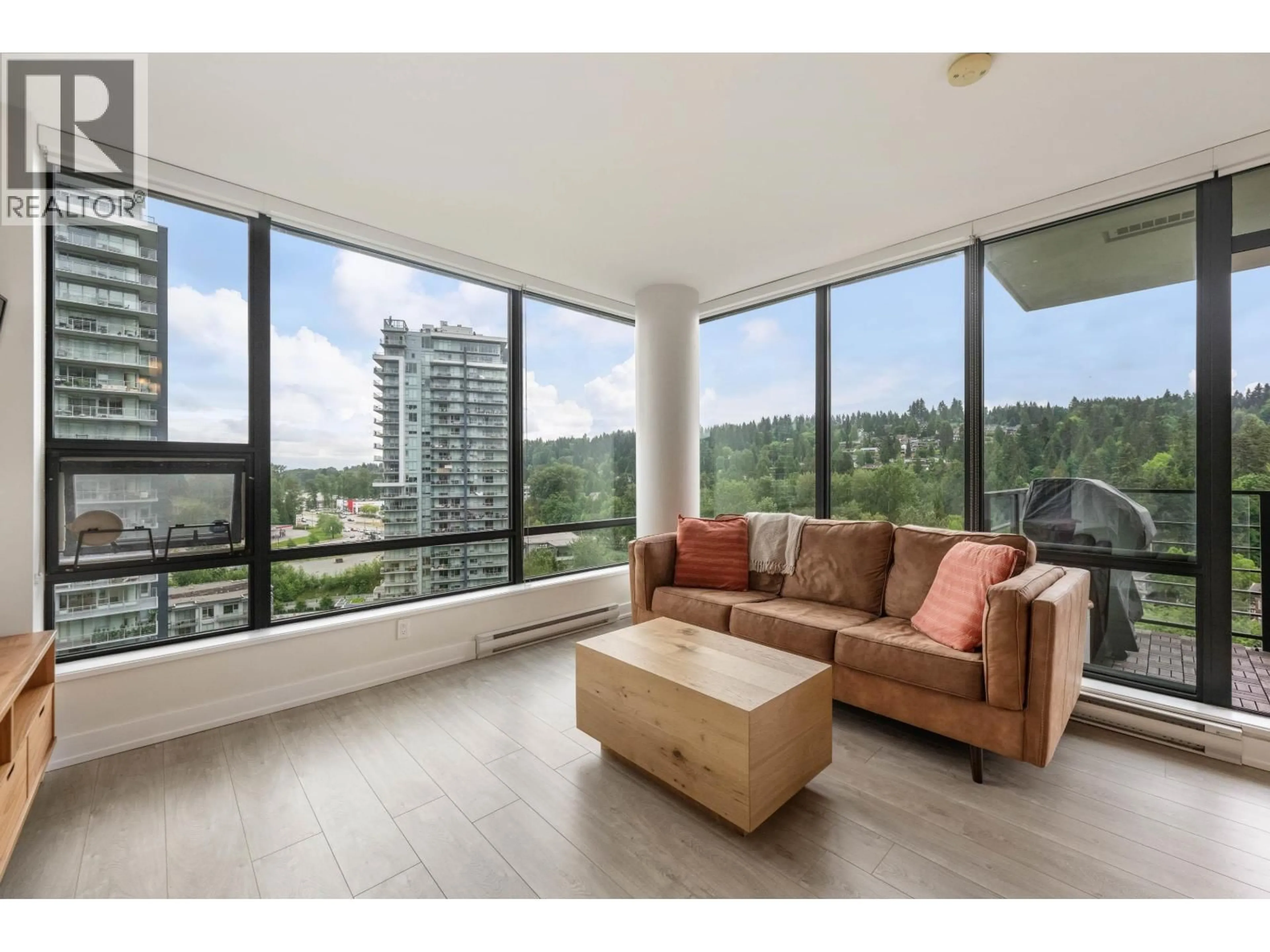 Living room with furniture, unknown for 1707 - 301 CAPILANO ROAD, Port Moody British Columbia V3H0G6