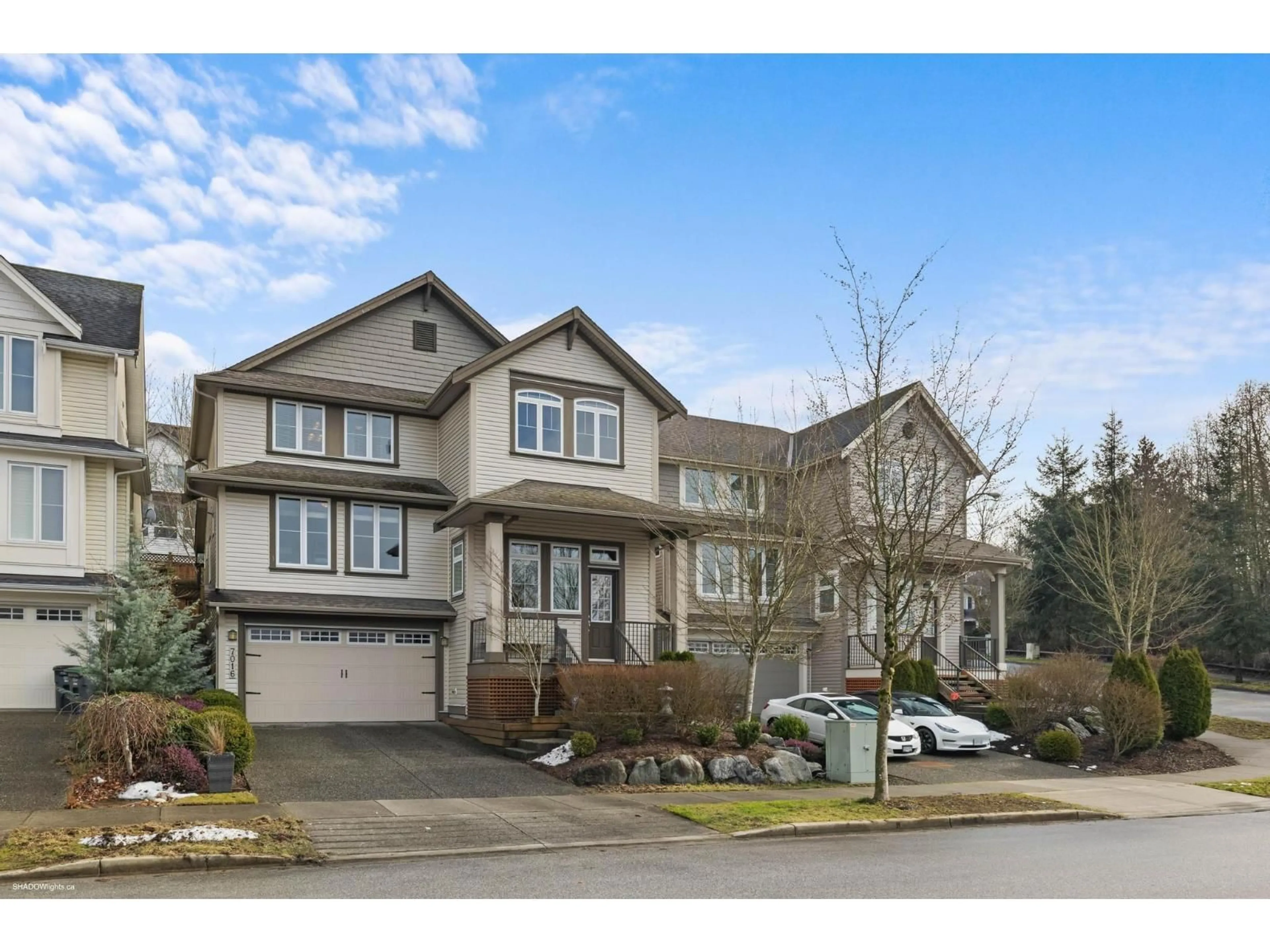 Home with vinyl exterior material, street for 7016 178 STREET, Surrey British Columbia V3S8S2