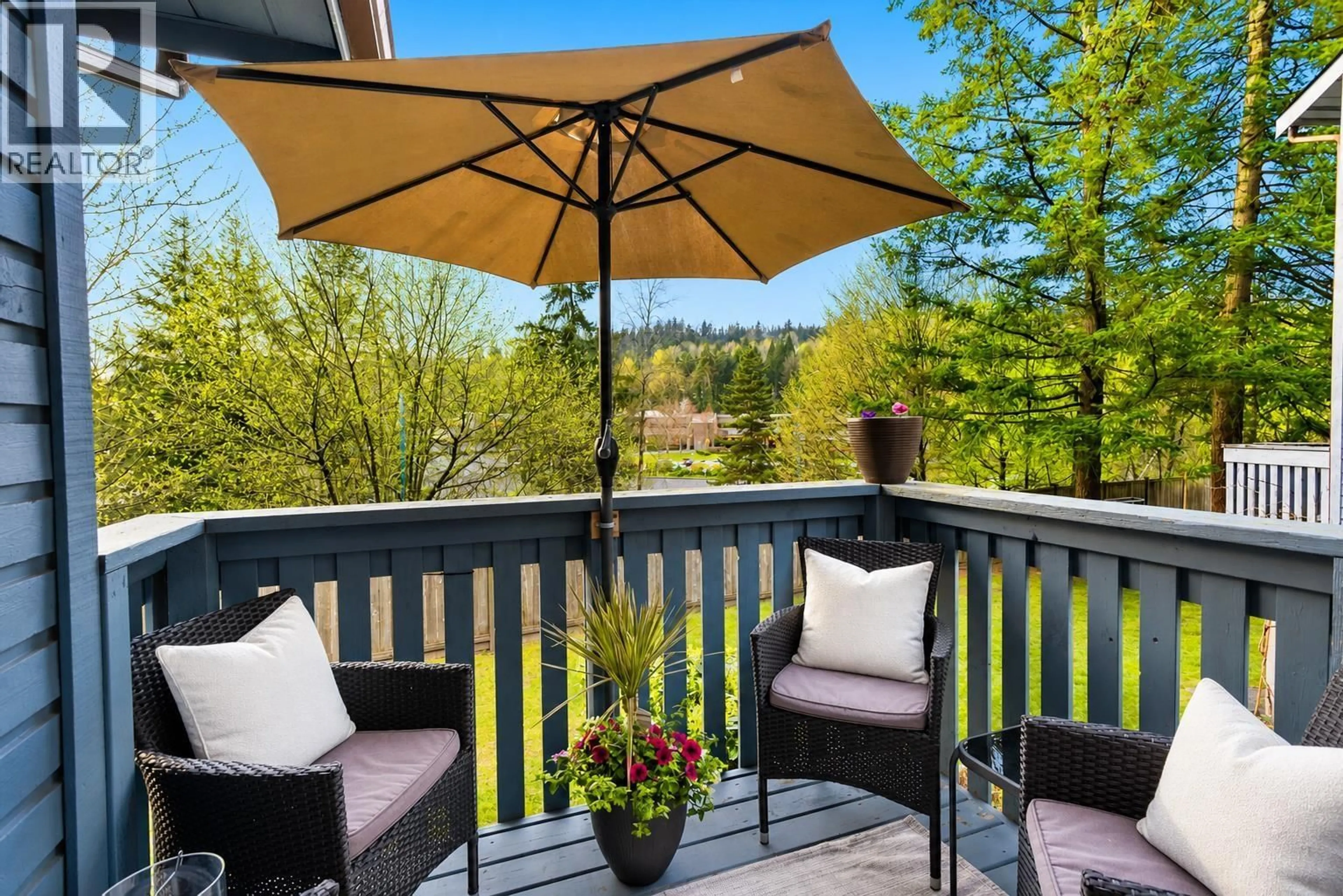 Patio, water/lake/river/ocean view for 536 LEHMAN PLACE, Port Moody British Columbia V3H3Z6