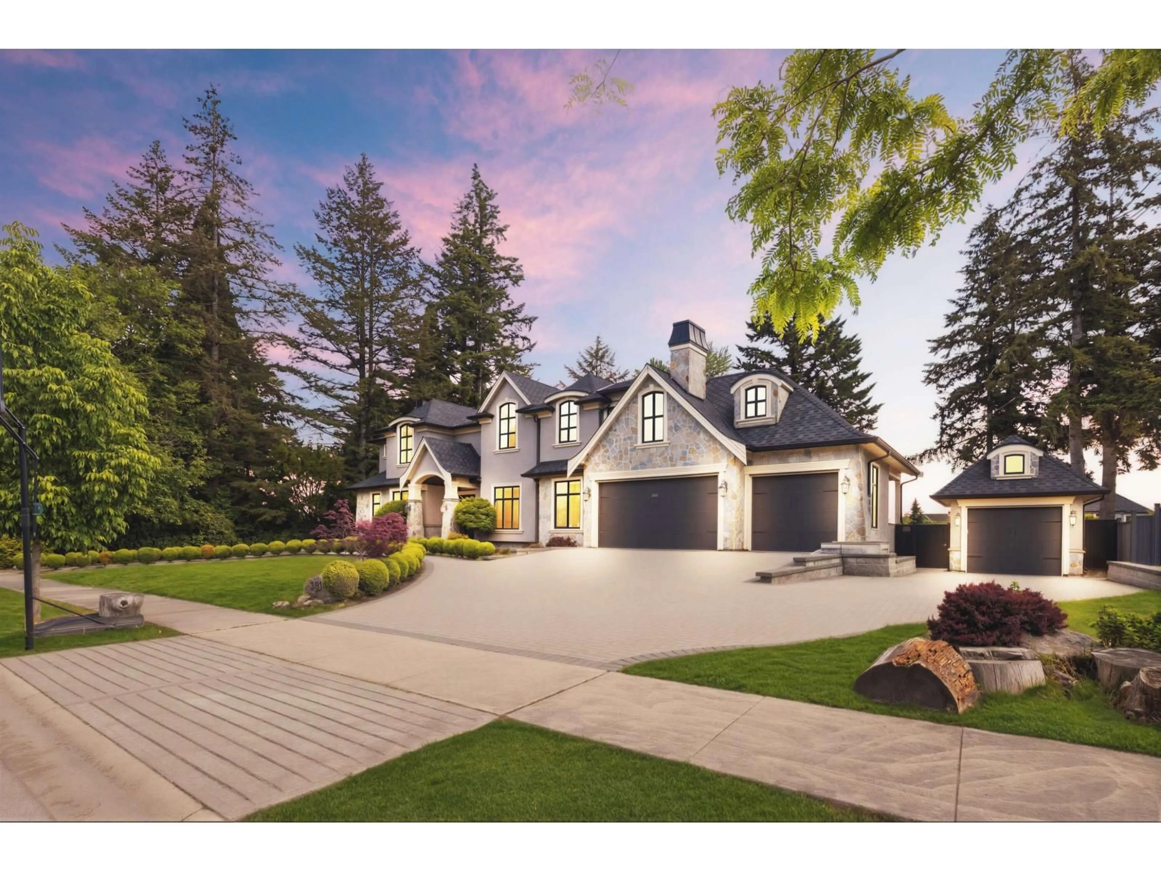 A pic from outside/outdoor area/front of a property/back of a property/a pic from drone, street for 3818 156 STREET, Surrey British Columbia V3Z0G7