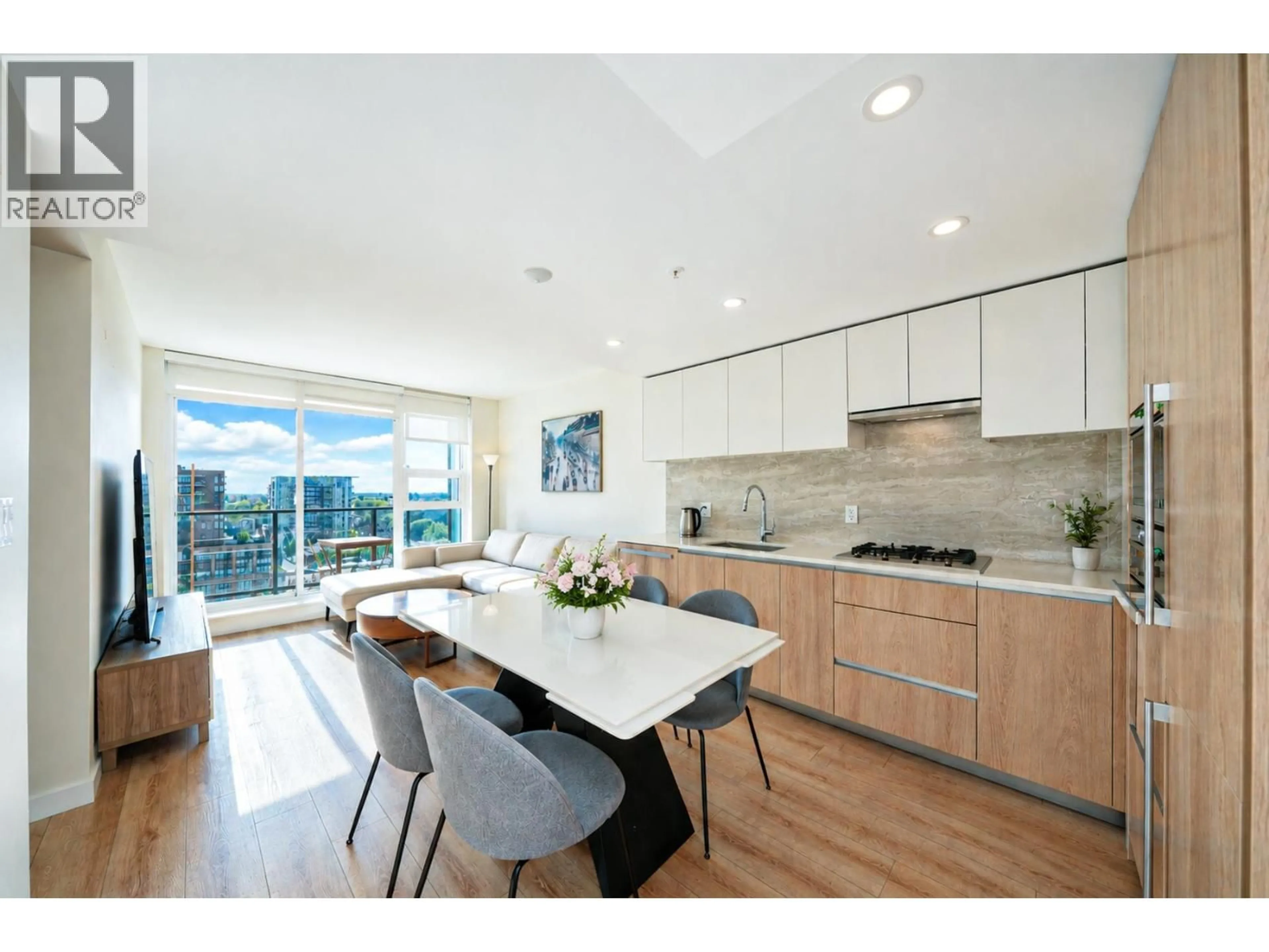 Open concept kitchen, unknown for 1202 - 8111 PARK ROAD, Richmond British Columbia V6Y0M2