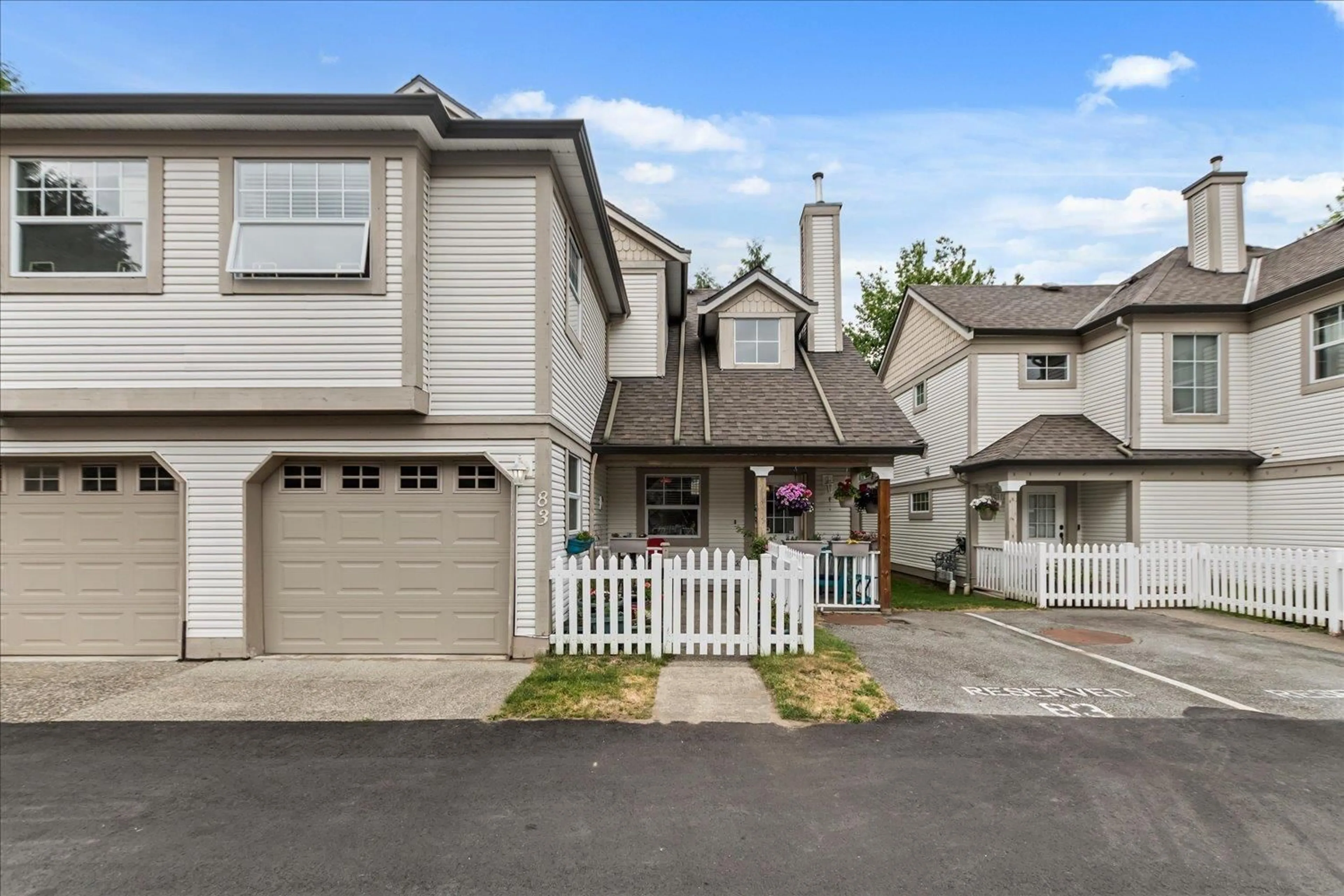 Home with vinyl exterior material, street for 83 - 16318 82 AVENUE, Surrey British Columbia V4N0N9