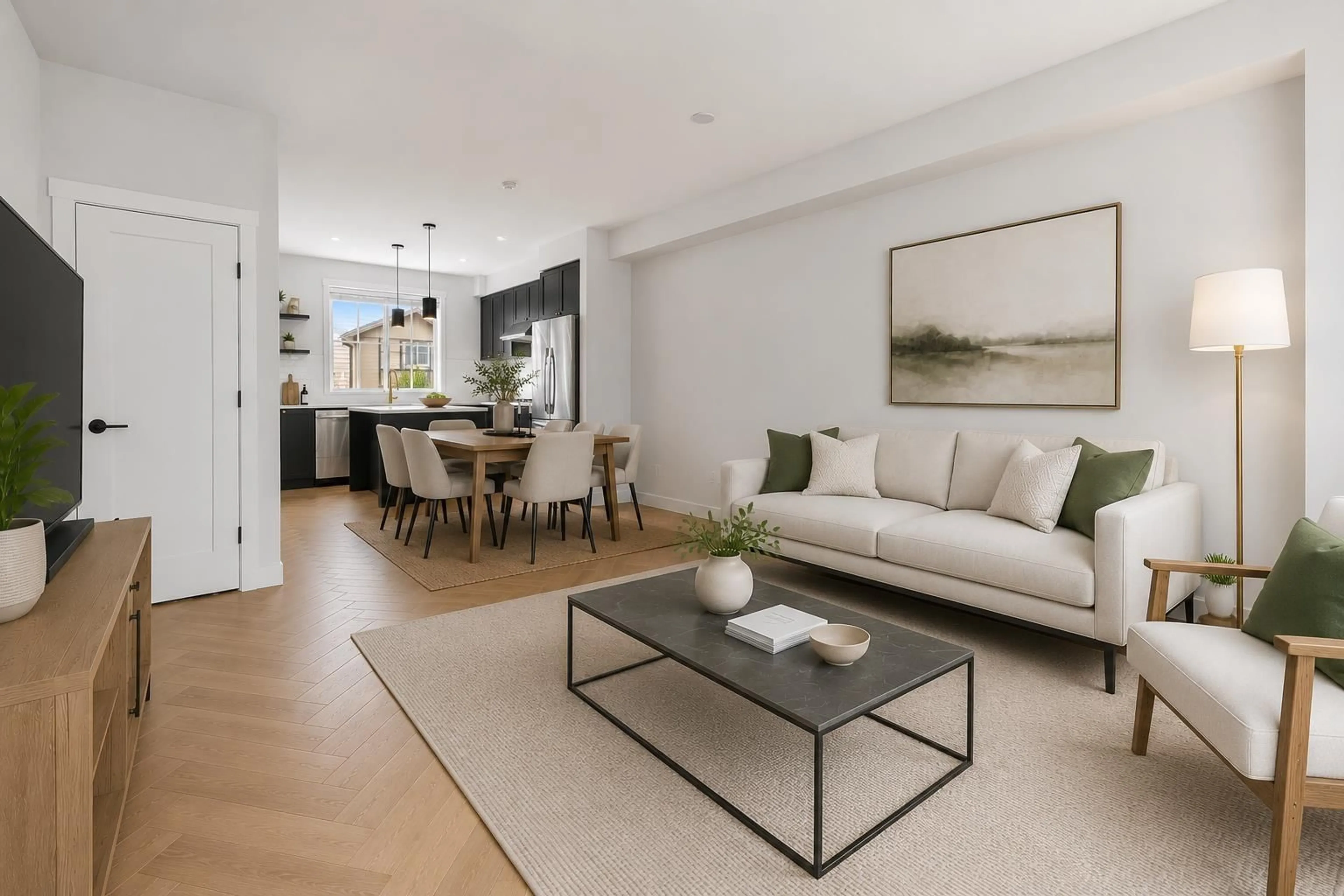 Living room with furniture, unknown for 30 - 16565 24A AVENUE, Surrey British Columbia V3Z1H7