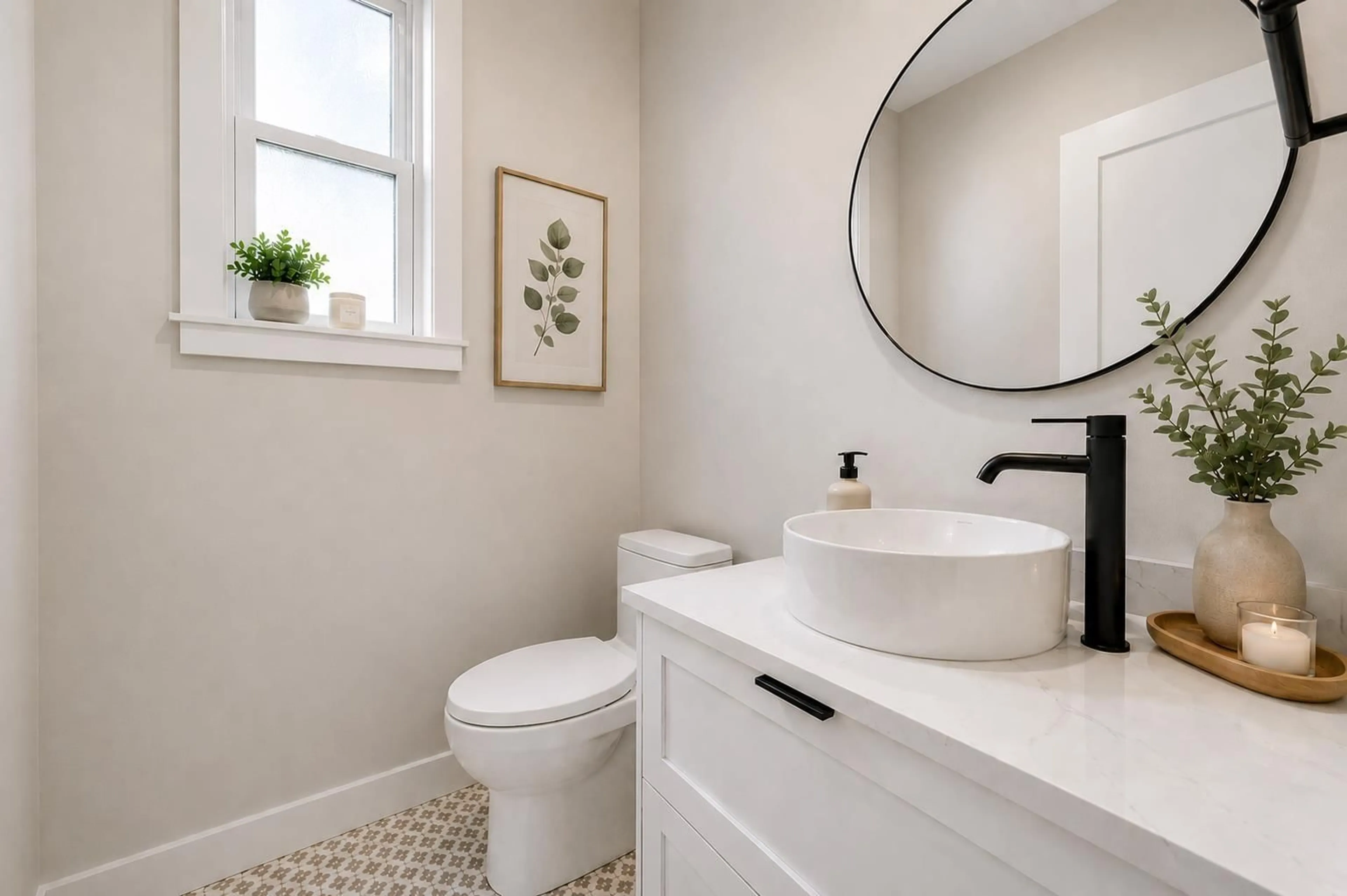 Contemporary bathroom, ceramic/tile floor for 30 - 16565 24A AVENUE, Surrey British Columbia V3Z1H7