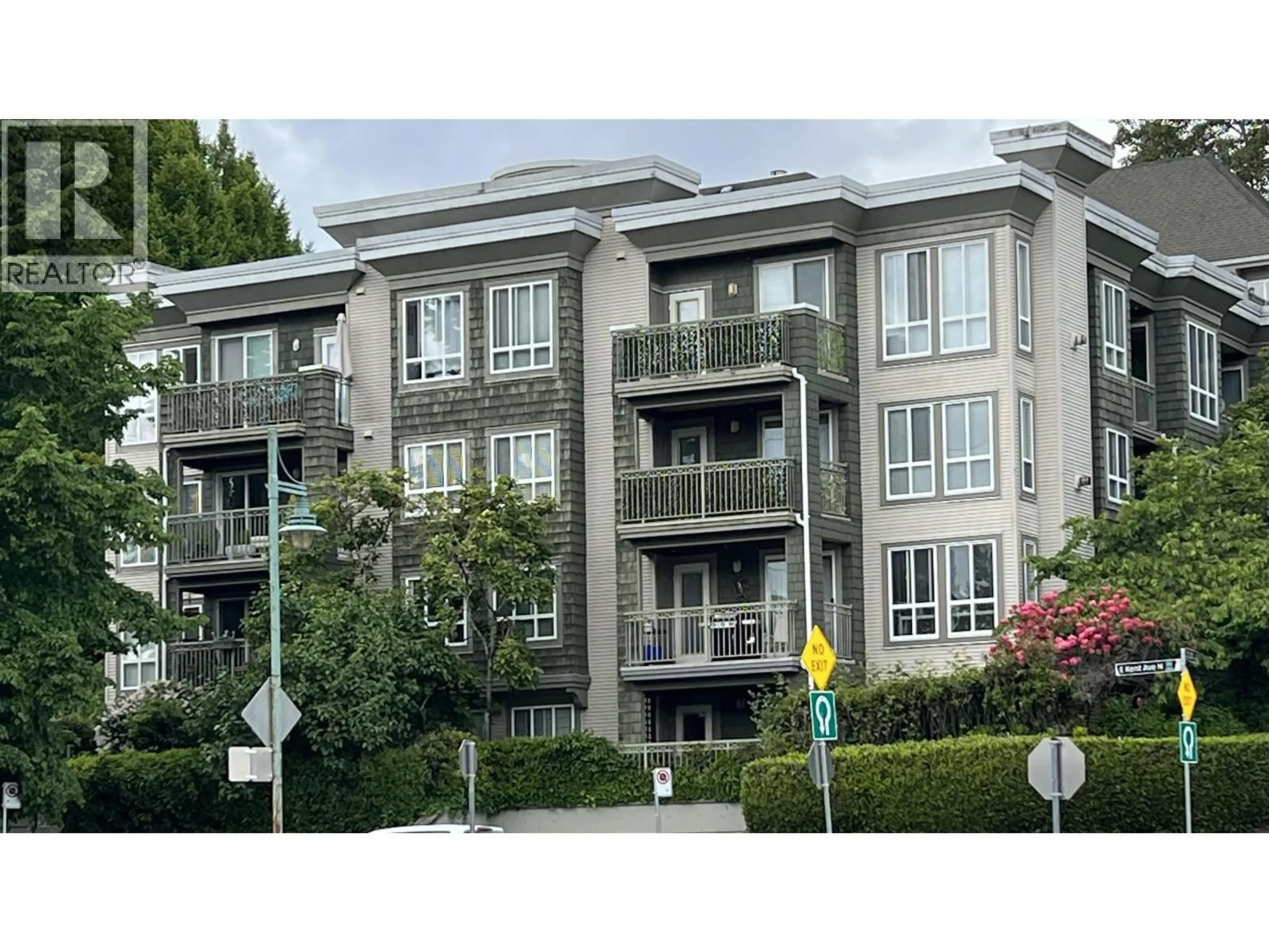 A pic from outside/outdoor area/front of a property/back of a property/a pic from drone, unknown for 310 - 8495 JELLICOE STREET, Vancouver British Columbia V5S2J4