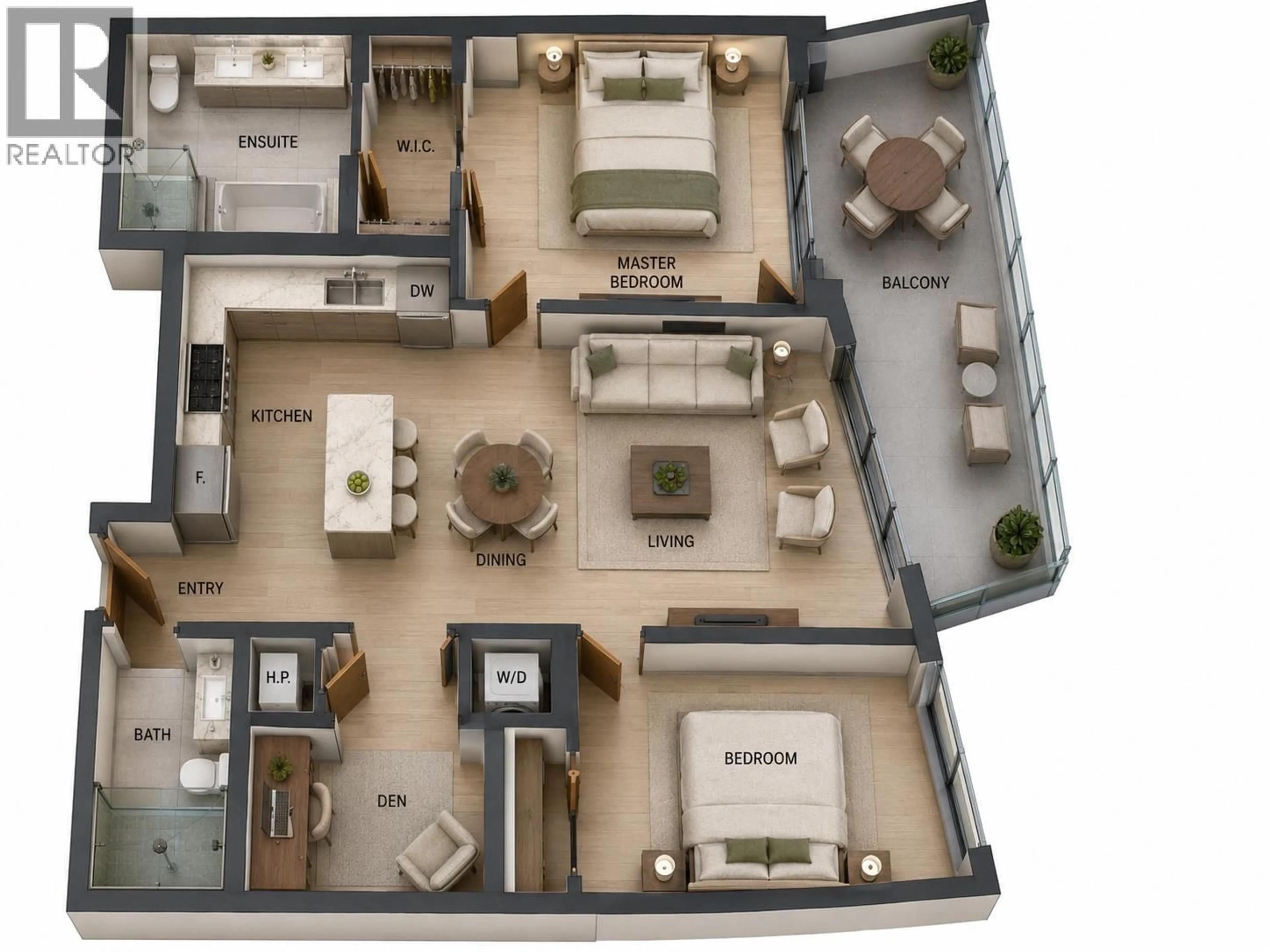 Floor plan for 508 - 7008 RIVER PARKWAY, Richmond British Columbia V6X0R1