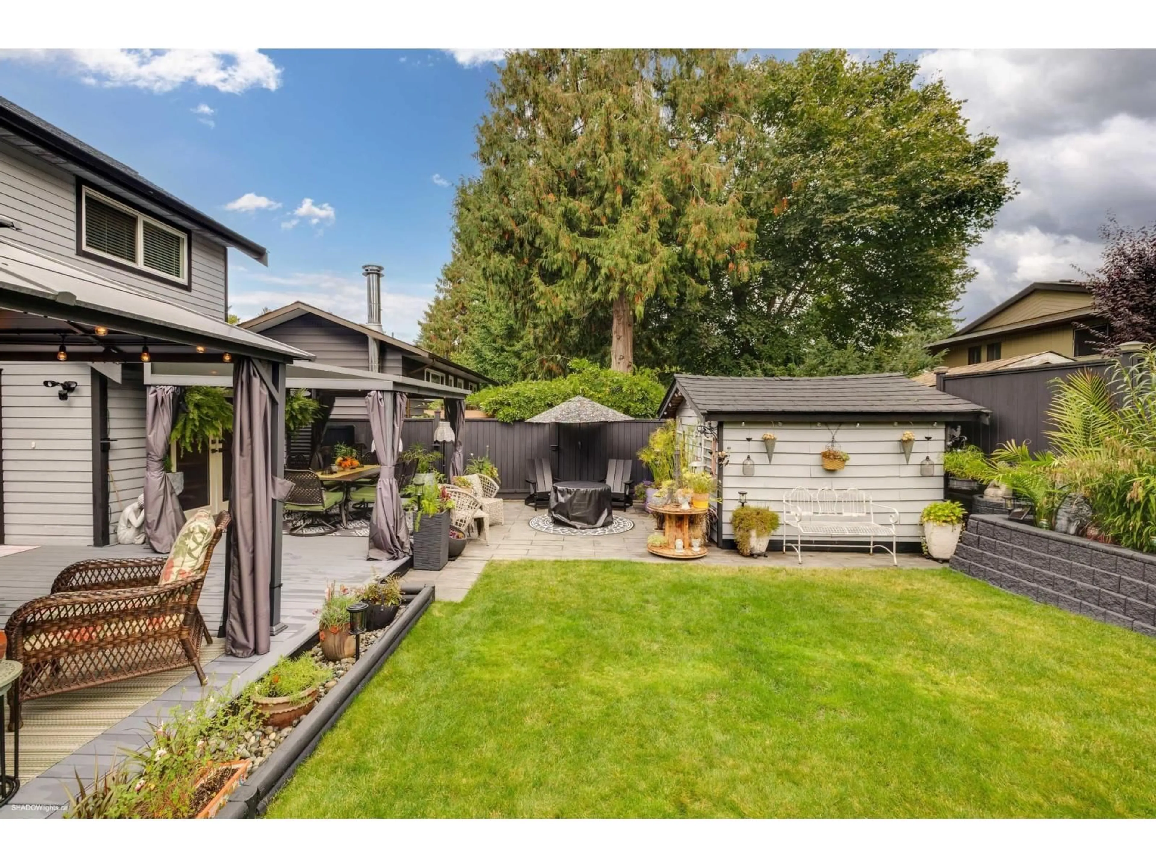 A pic from outside/outdoor area/front of a property/back of a property/a pic from drone, street for 11970 STAPLES CRESCENT, Delta British Columbia V4E2T7