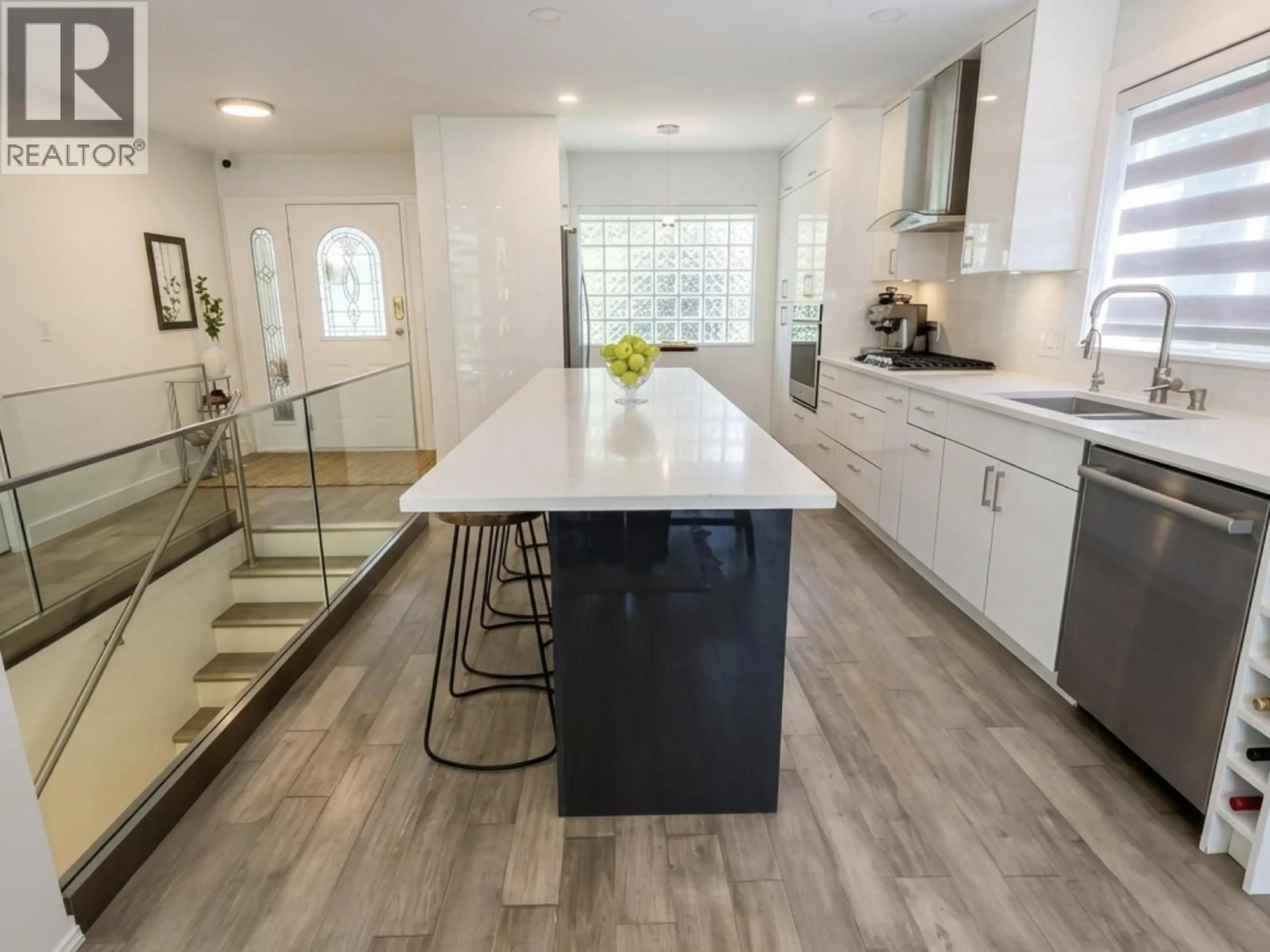 Contemporary kitchen, ceramic/tile floor for 6430 FOX STREET, West Vancouver British Columbia V7W2C4