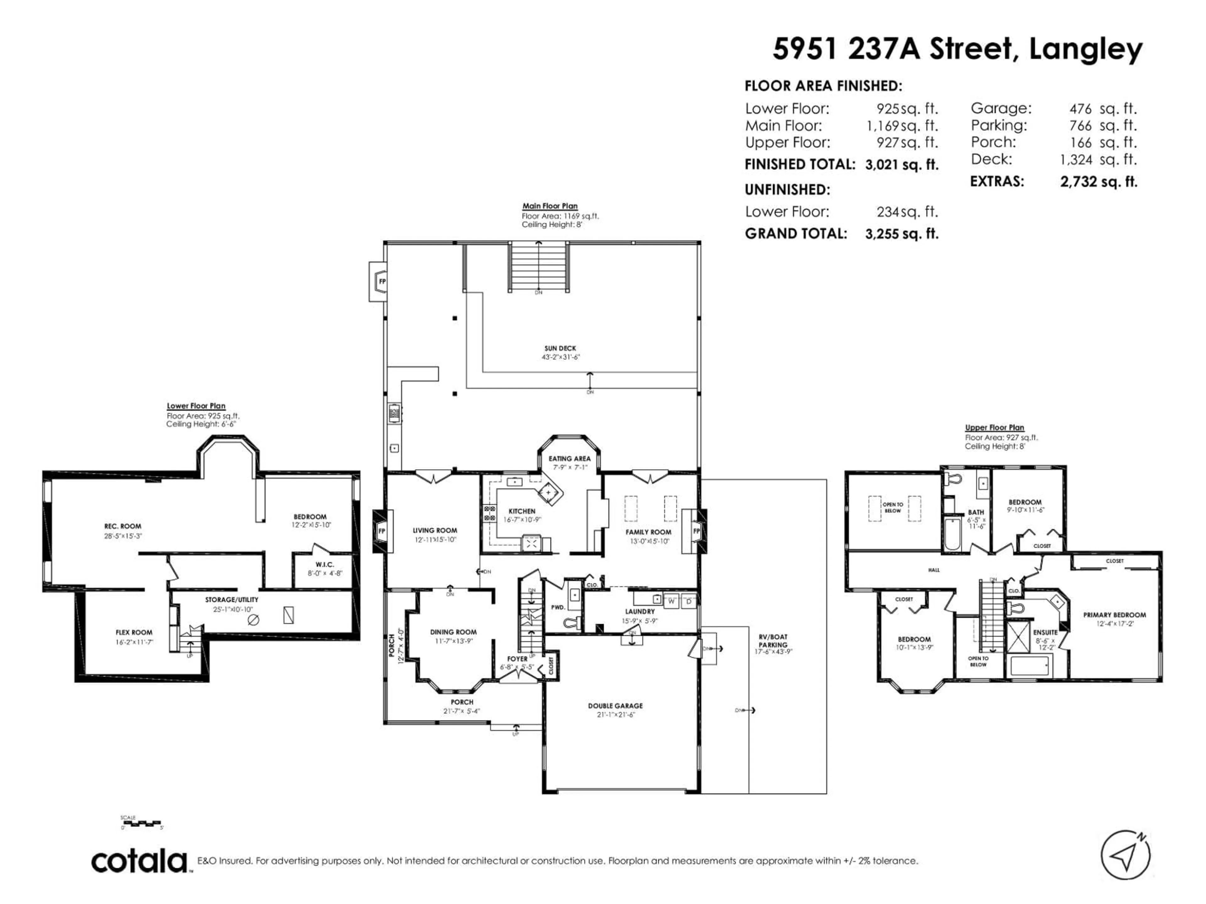 Floor plan for 5951 237A STREET, Langley British Columbia V2Z1A6