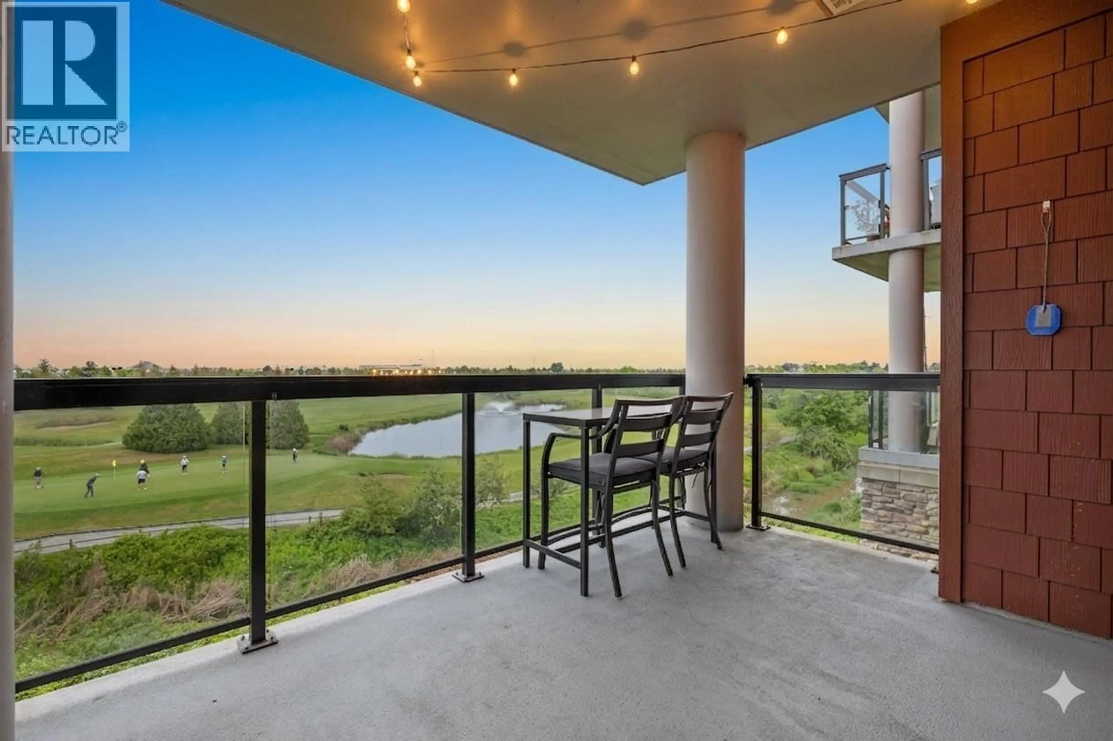 Patio, water/lake/river/ocean view for 307 - 5011 SPRINGS BOULEVARD, Tsawwassen British Columbia V4M0B6
