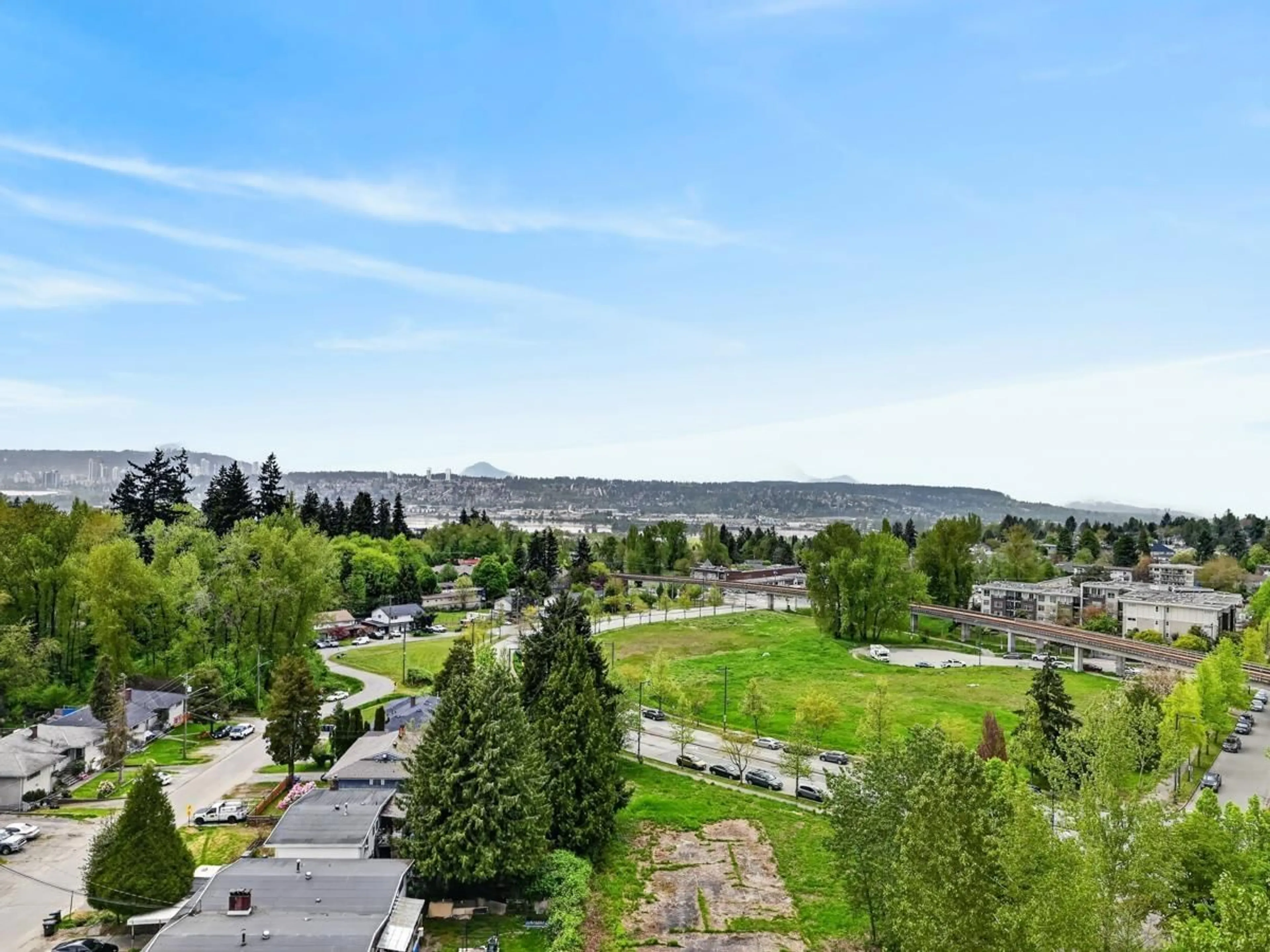 A pic from outside/outdoor area/front of a property/back of a property/a pic from drone, water/lake/river/ocean view for 1207 - 13353 108 AVENUE, Surrey British Columbia V3T5T5