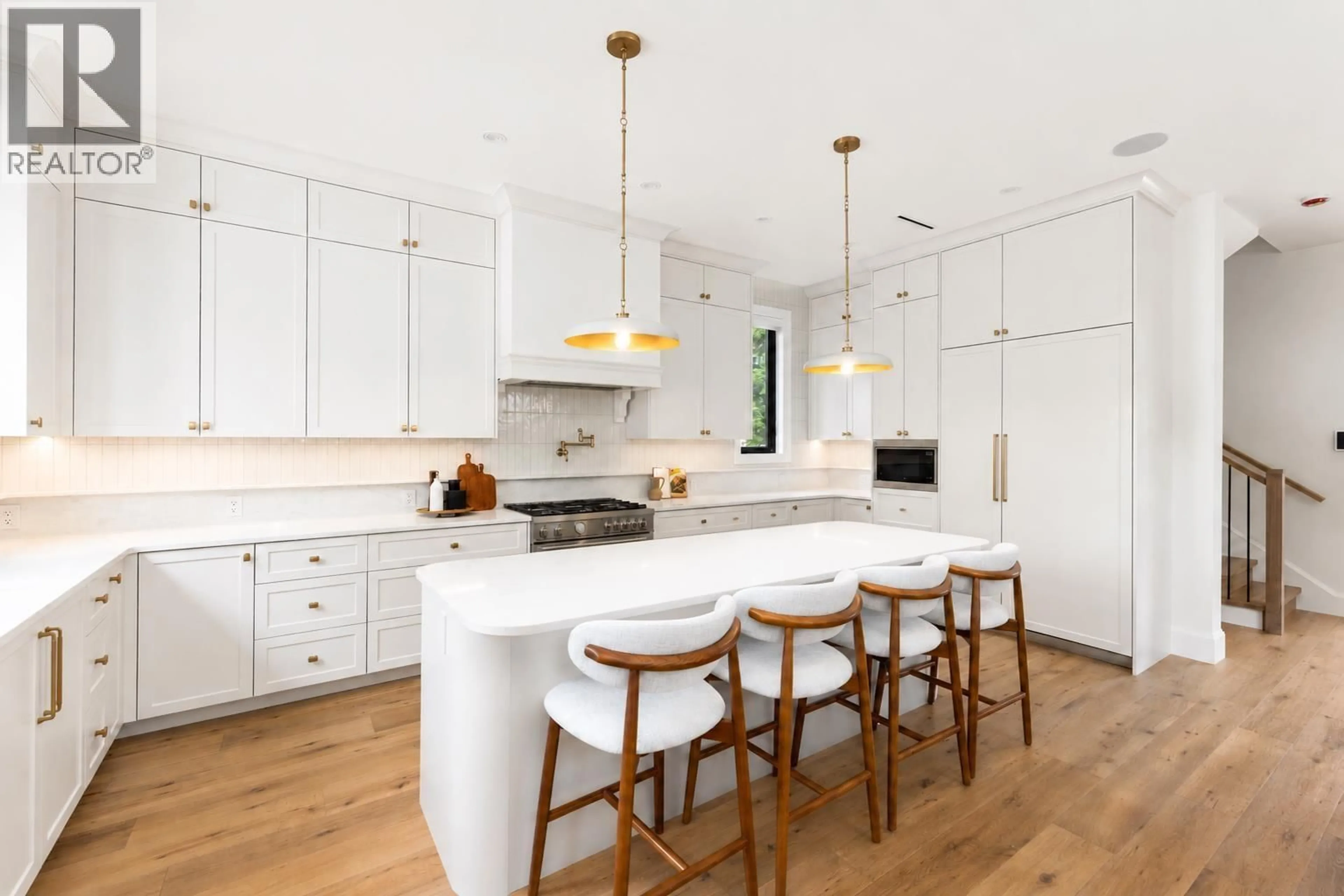 Contemporary kitchen, ceramic/tile floor for 2 - 3874 WINLAKE CRESCENT, Burnaby British Columbia V5A2G5