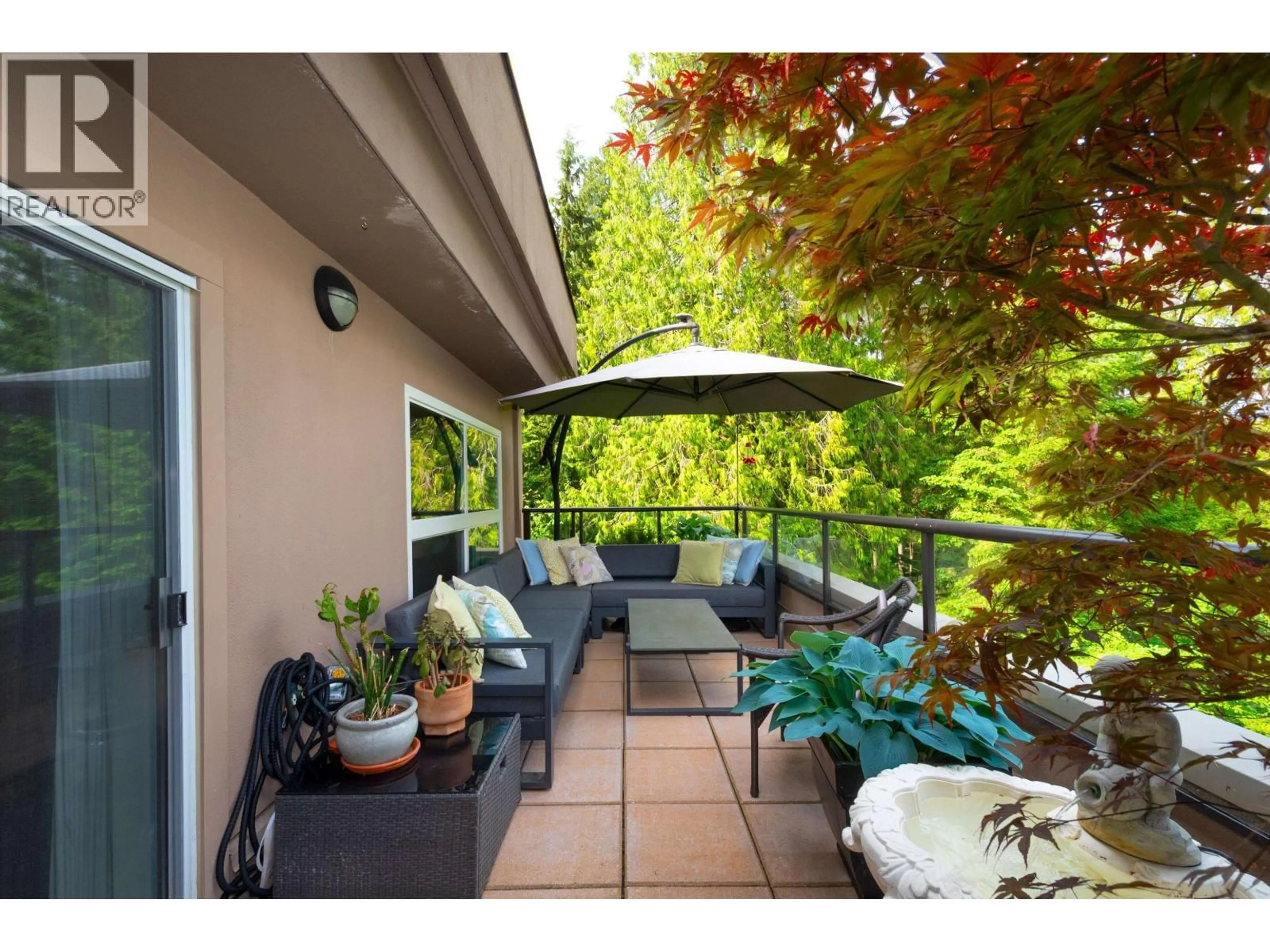 Patio, water/lake/river/ocean view for 706 - 1500 OSTLER COURT, North Vancouver British Columbia V7G2S2