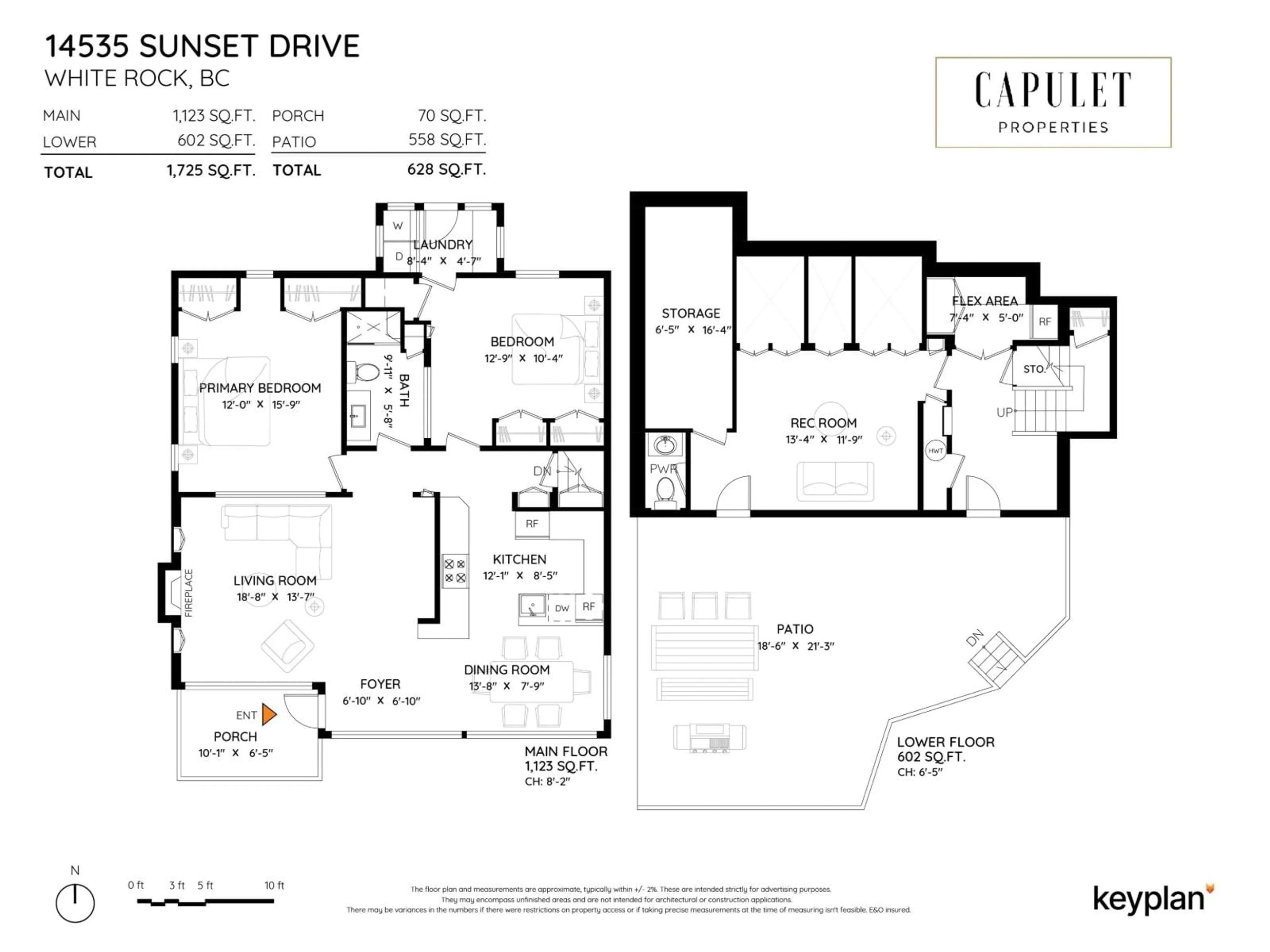 Floor plan for 14535 SUNSET DRIVE, White Rock British Columbia V4B2V7