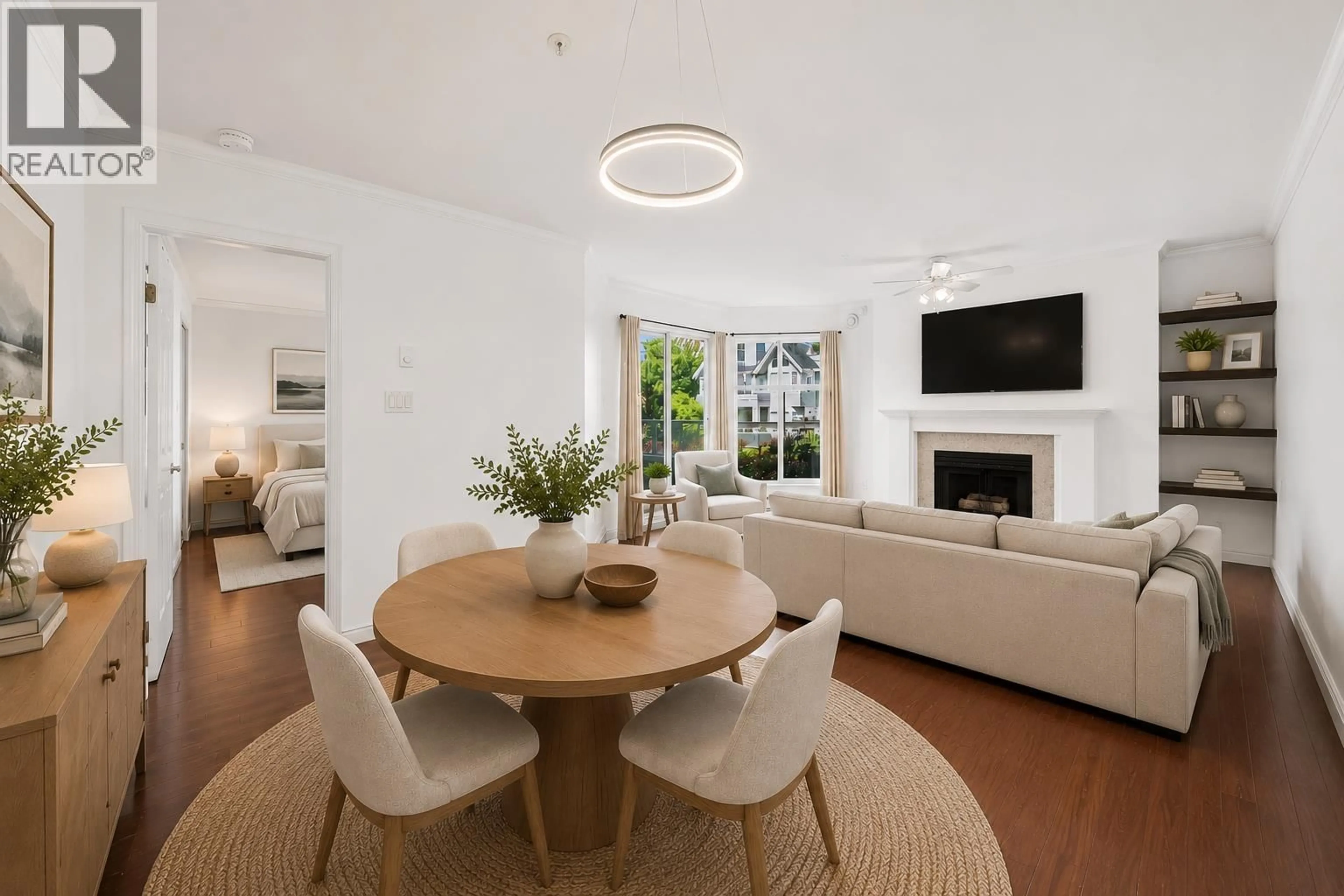 Living room with furniture, unknown for 206 - 3638 RAE AVENUE, Vancouver British Columbia V5R2P5