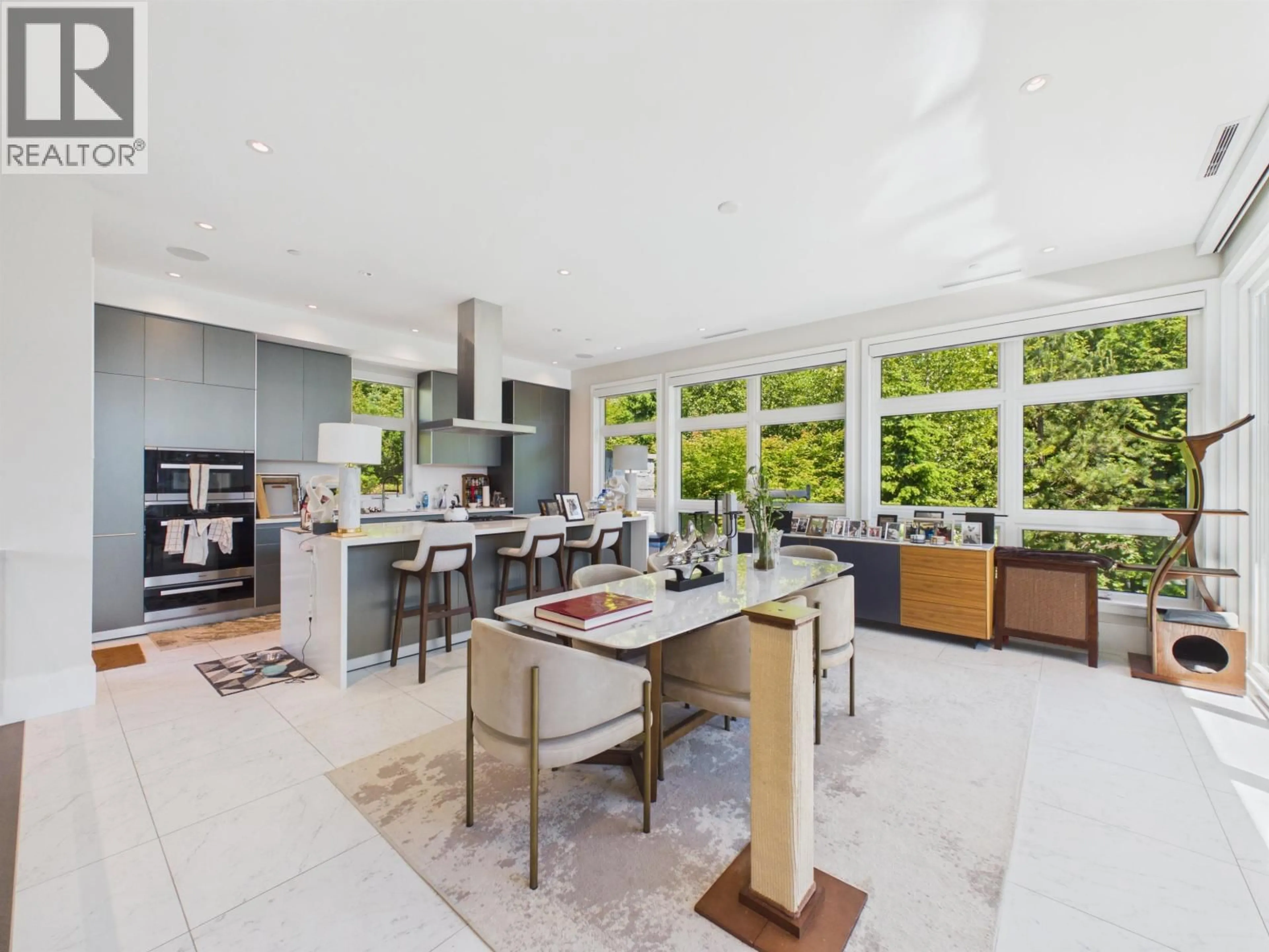 Contemporary kitchen, ceramic/tile floor for 2812 RODGERS CREEK LANE, Vancouver British Columbia V7S0A7
