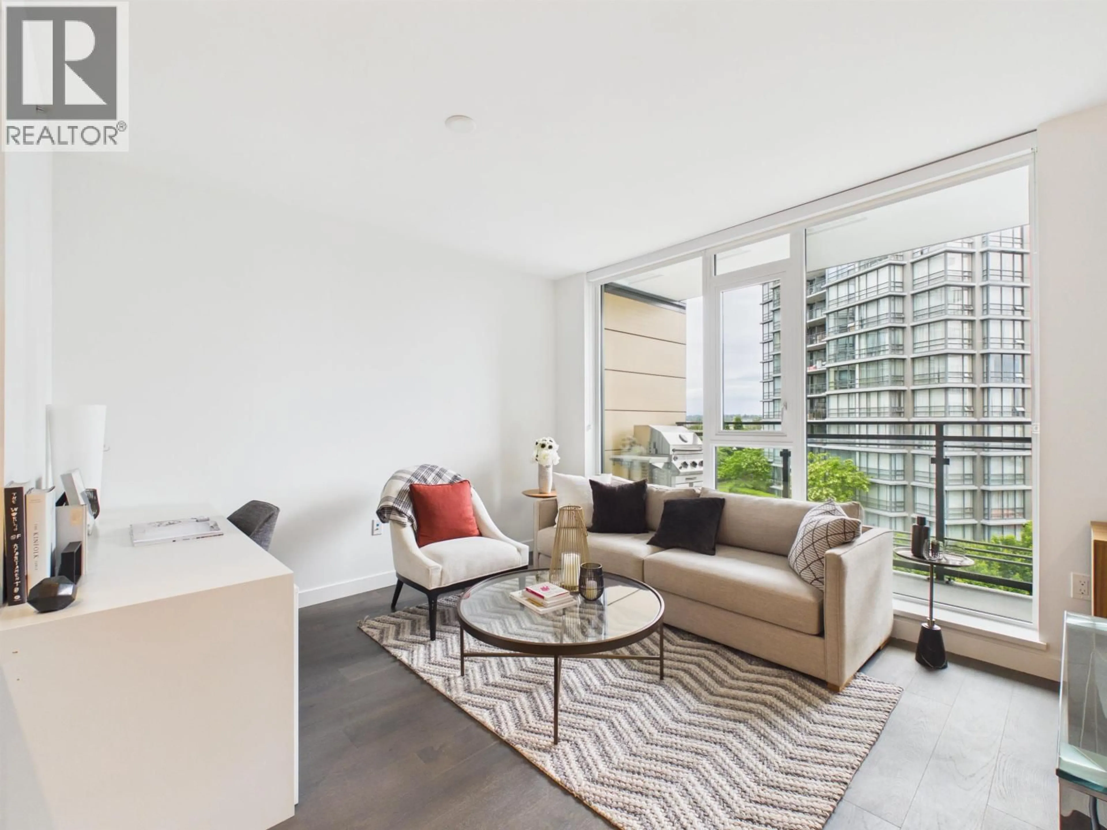 Living room with furniture, unknown for 805 - 3280 CORVETTE WAY, Richmond British Columbia V6X0T9
