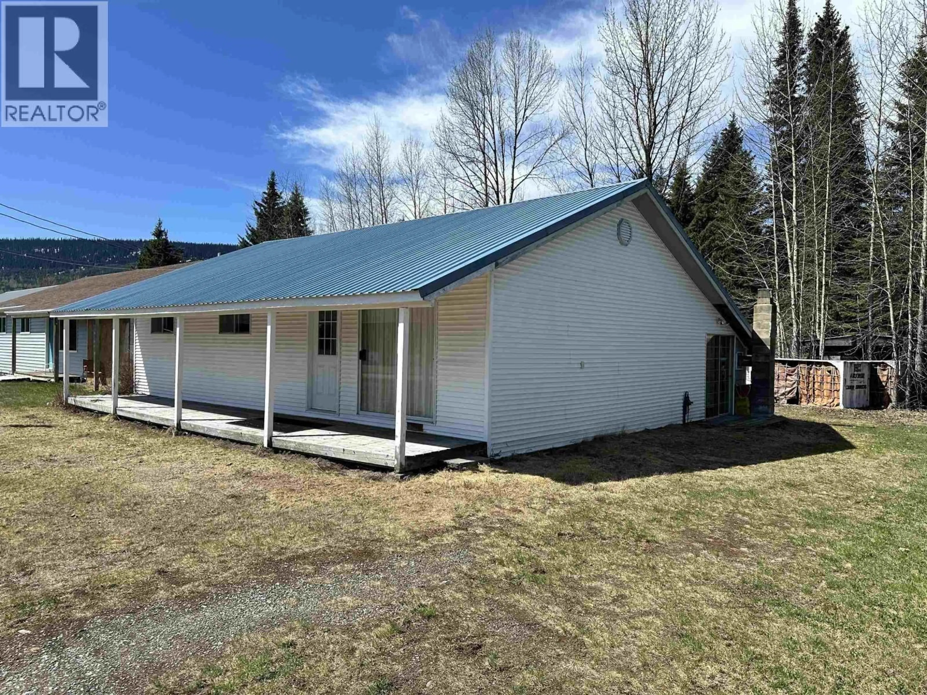A pic from outside/outdoor area/front of a property/back of a property/a pic from drone, building for 629 A ROAD, Canim Lake British Columbia V0K1L0