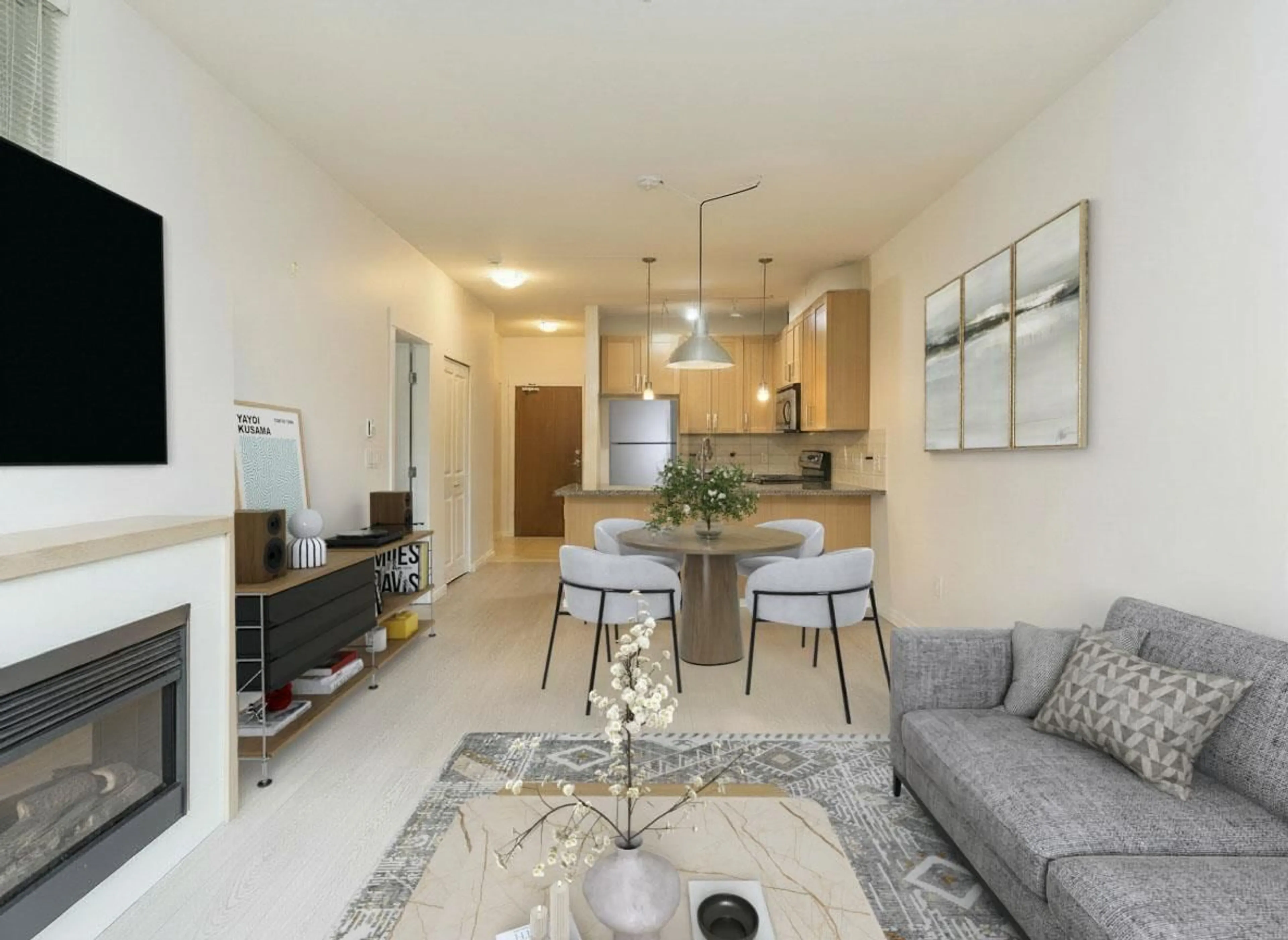 Living room with furniture, unknown for 223 - 15988 26 STREET, Surrey British Columbia V3Z5K3