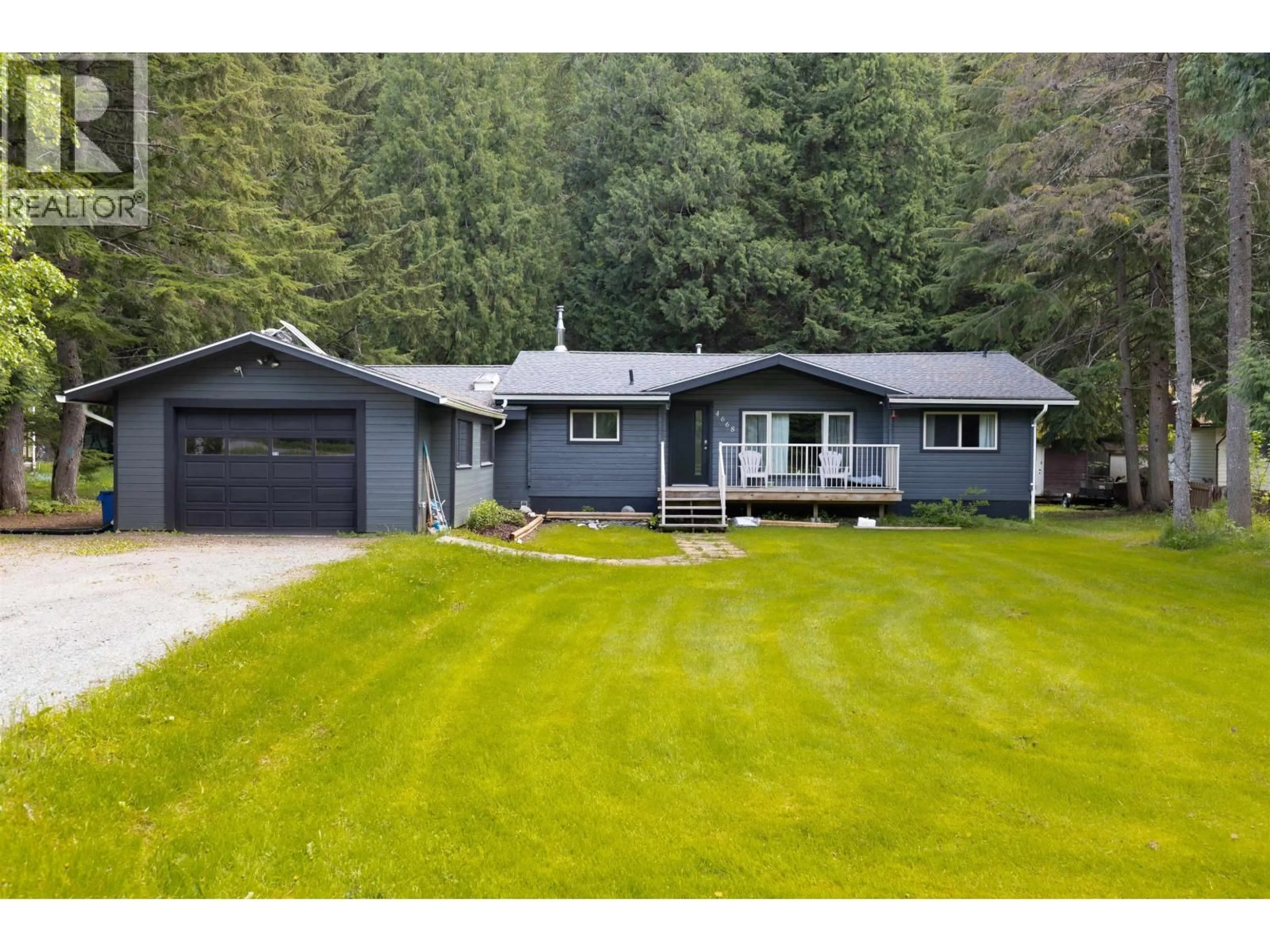 A pic from outside/outdoor area/front of a property/back of a property/a pic from drone, street for 4668 MARTEN DRIVE, Terrace British Columbia V8G0A5