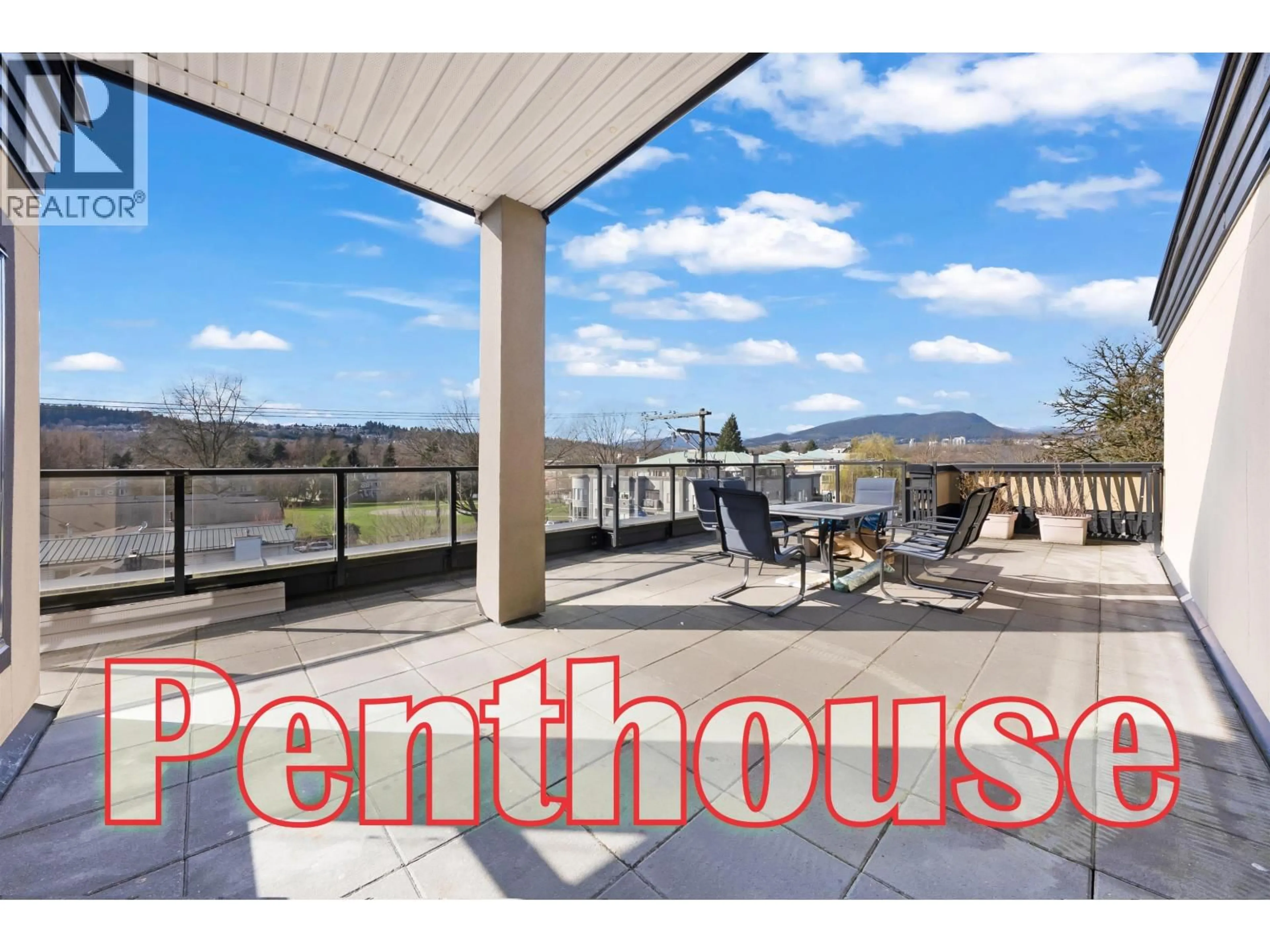 Patio, water/lake/river/ocean view for 503 - 2191 SHAUGHNESSY STREET, Port Coquitlam British Columbia V3C3C7