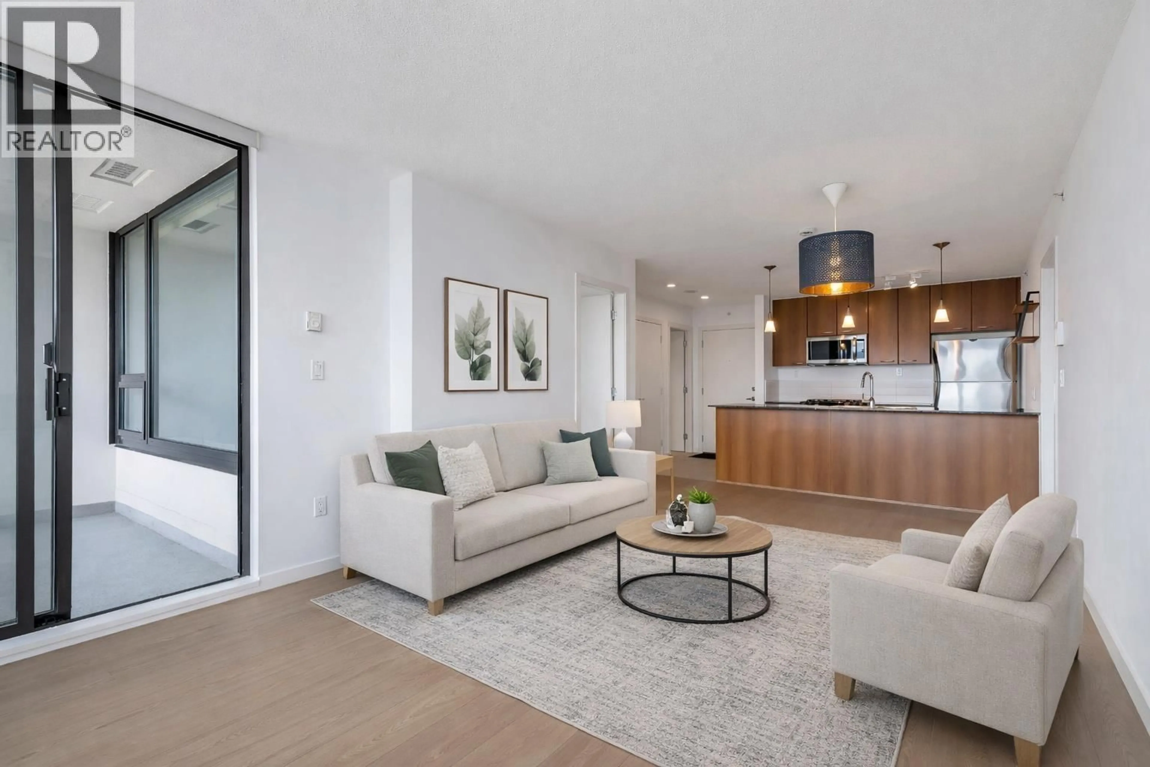 Living room with furniture, unknown for 1205 - 7108 COLLIER STREET, Burnaby British Columbia V5E0A1