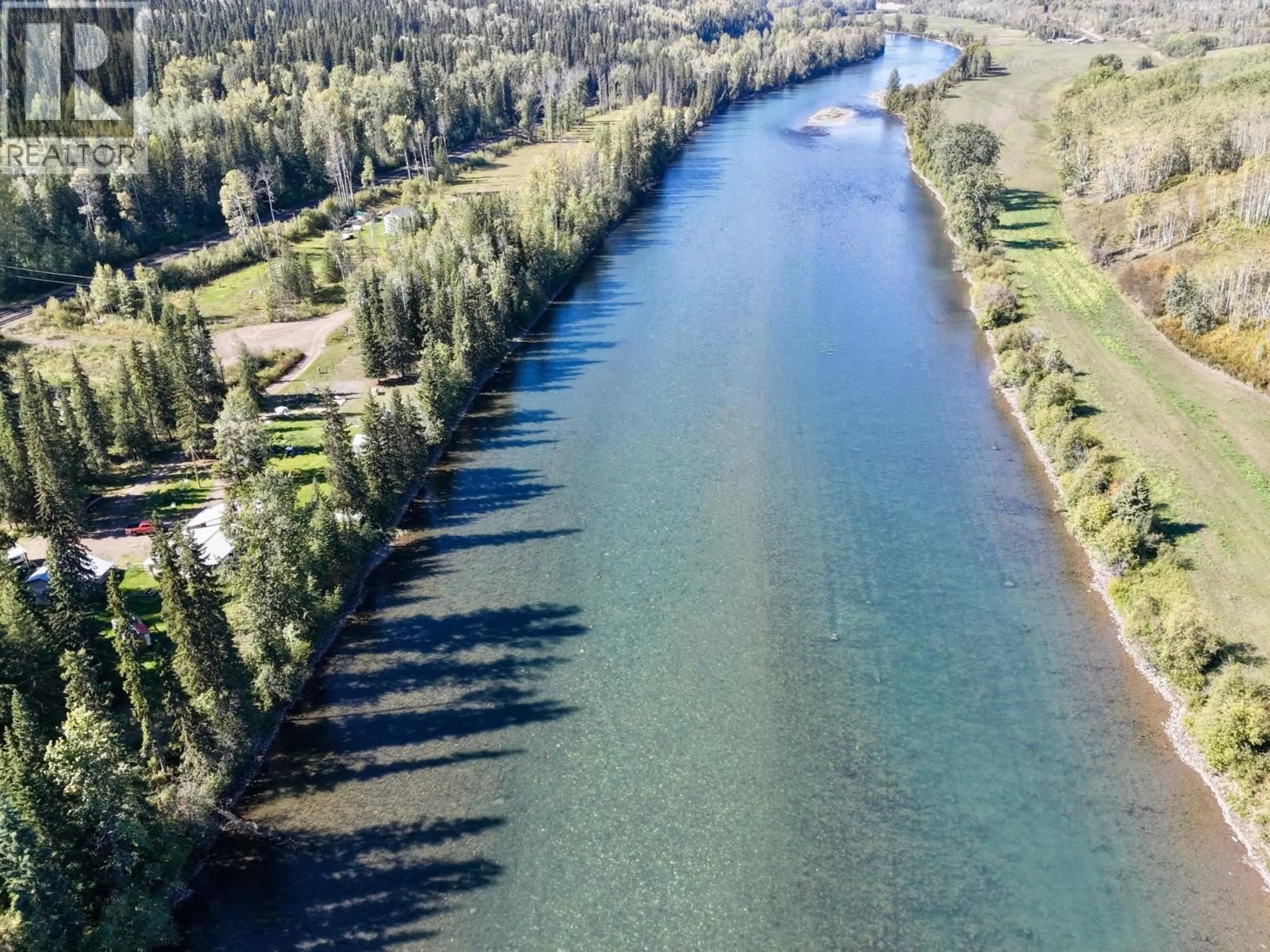A pic from outside/outdoor area/front of a property/back of a property/a pic from drone, water/lake/river/ocean view for 17540 QUICK STATION ROAD, Telkwa British Columbia V0J2X2