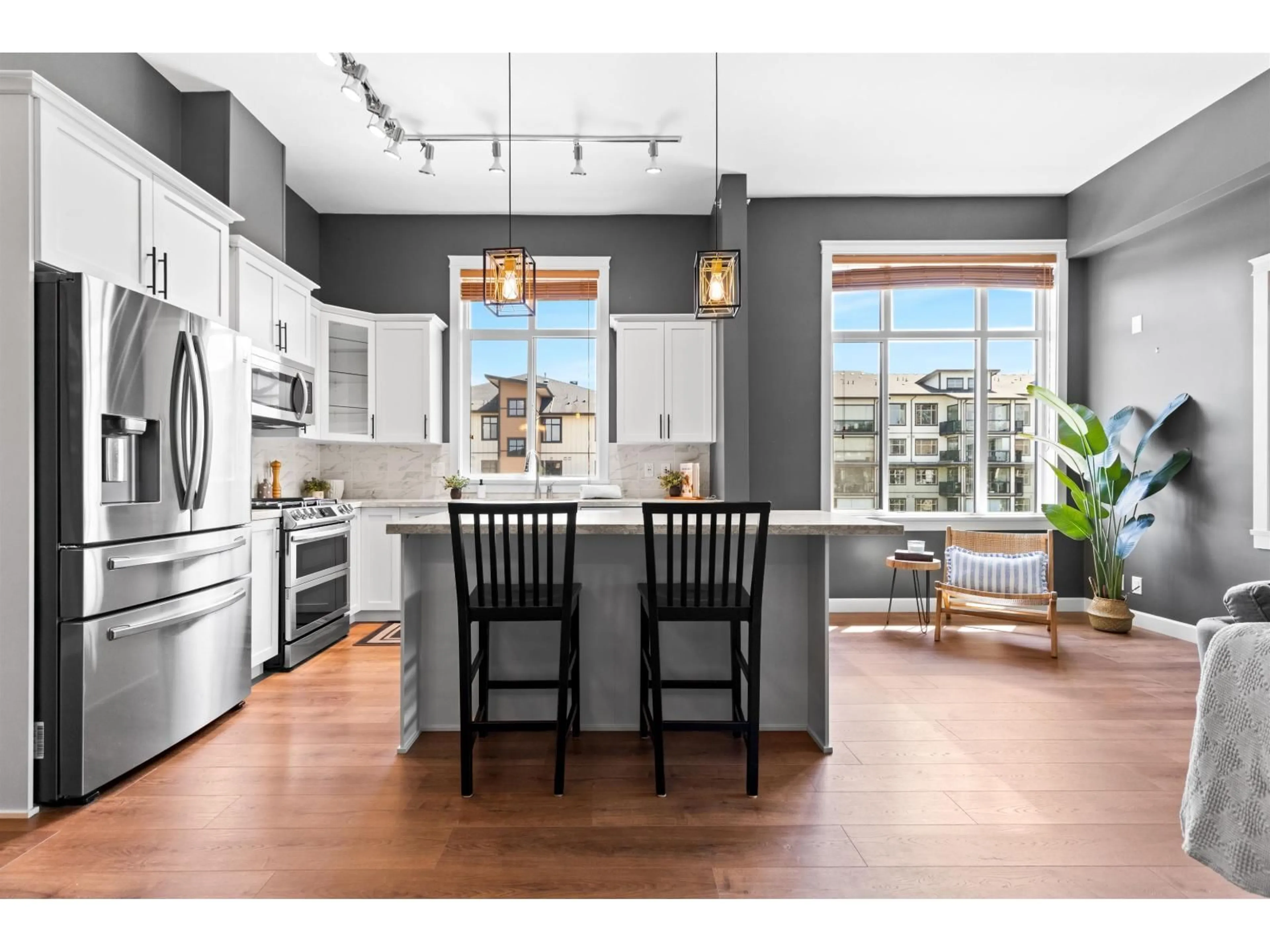 Open concept kitchen, unknown for 608 - 20290 86 AVENUE, Langley British Columbia V2Y3L4