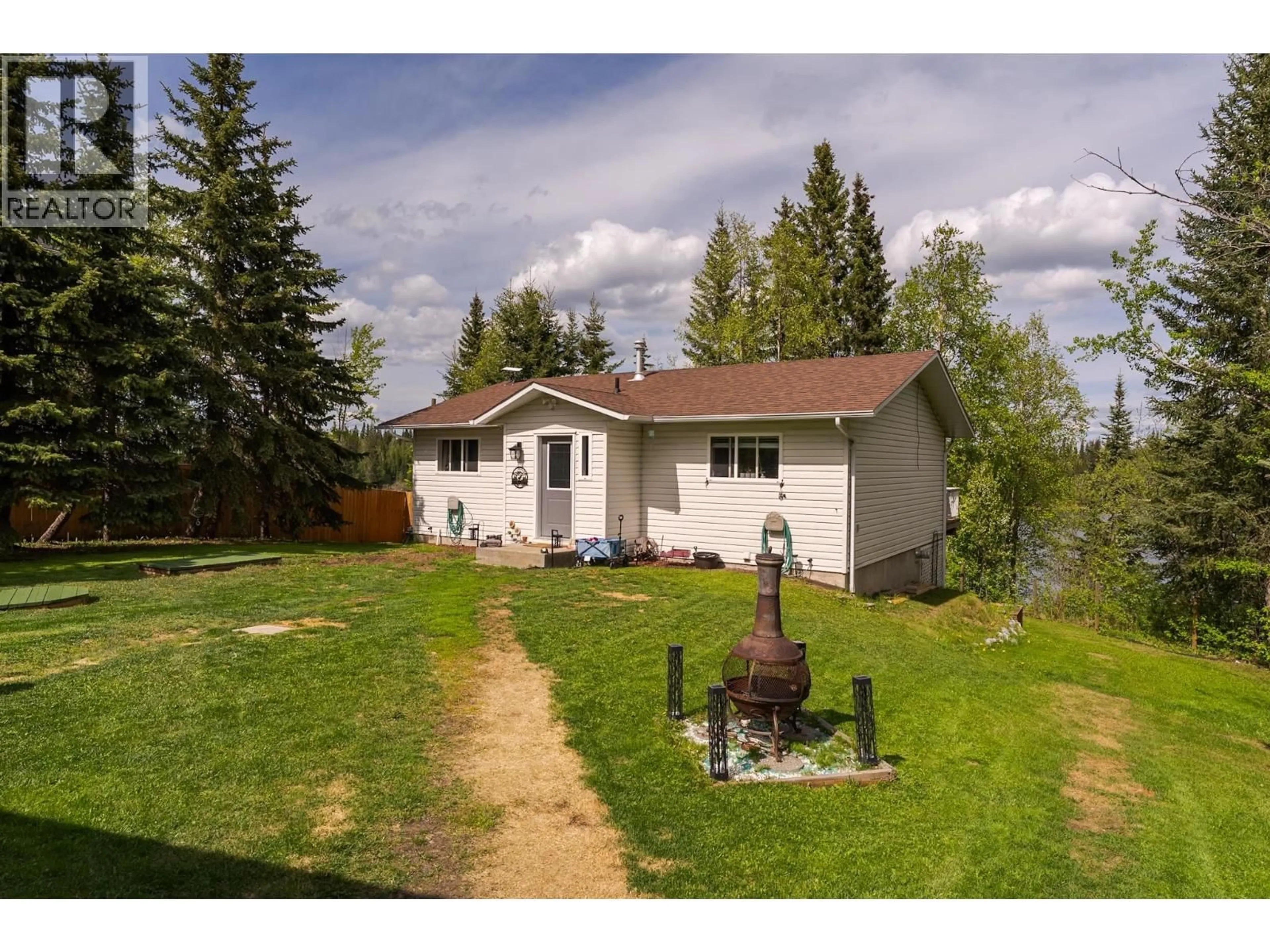 A pic from outside/outdoor area/front of a property/back of a property/a pic from drone, unknown for 28220 NESS LAKE ROAD, Prince George British Columbia V2K5N1