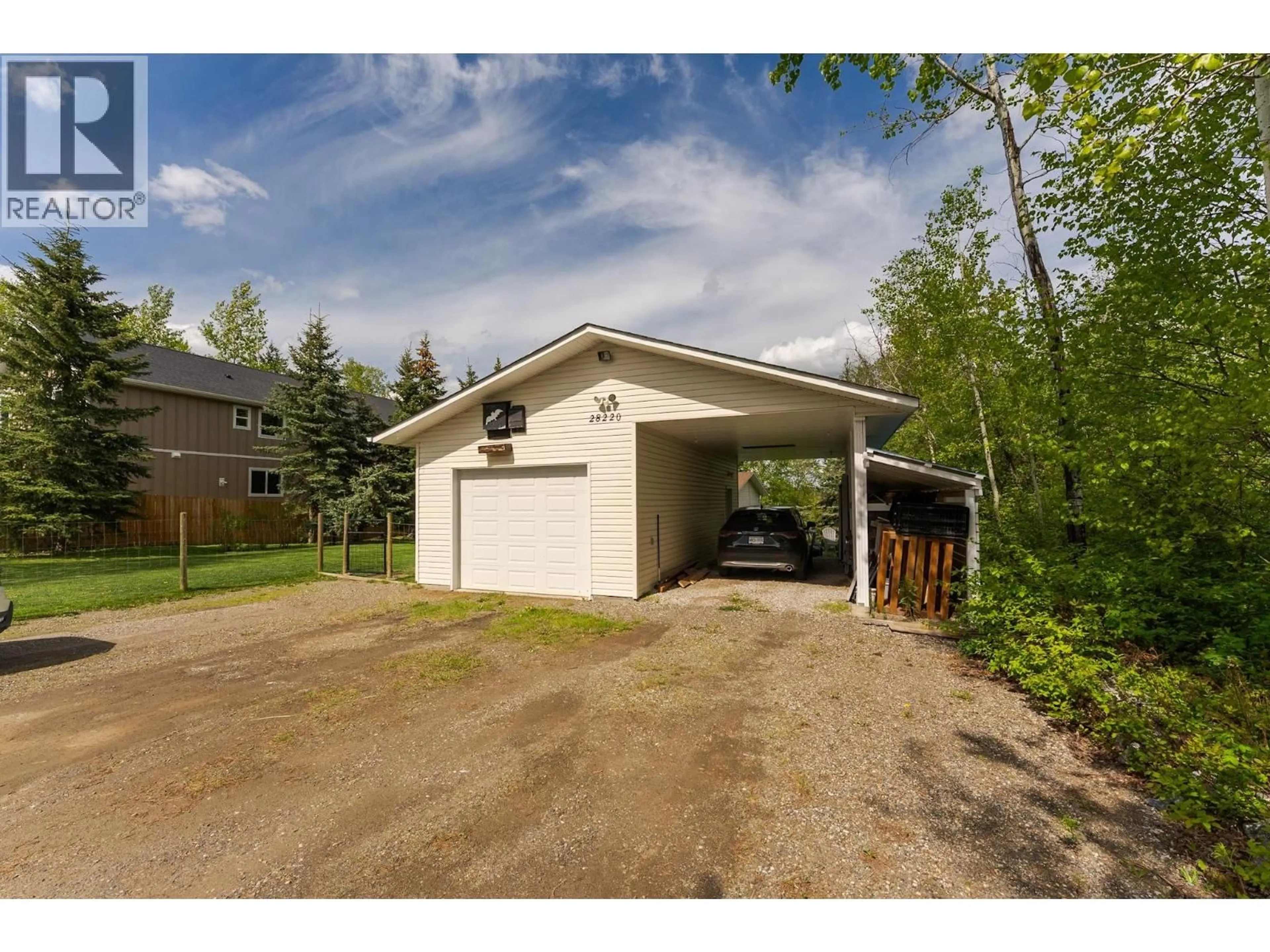 Indoor garage for 28220 NESS LAKE ROAD, Prince George British Columbia V2K5N1