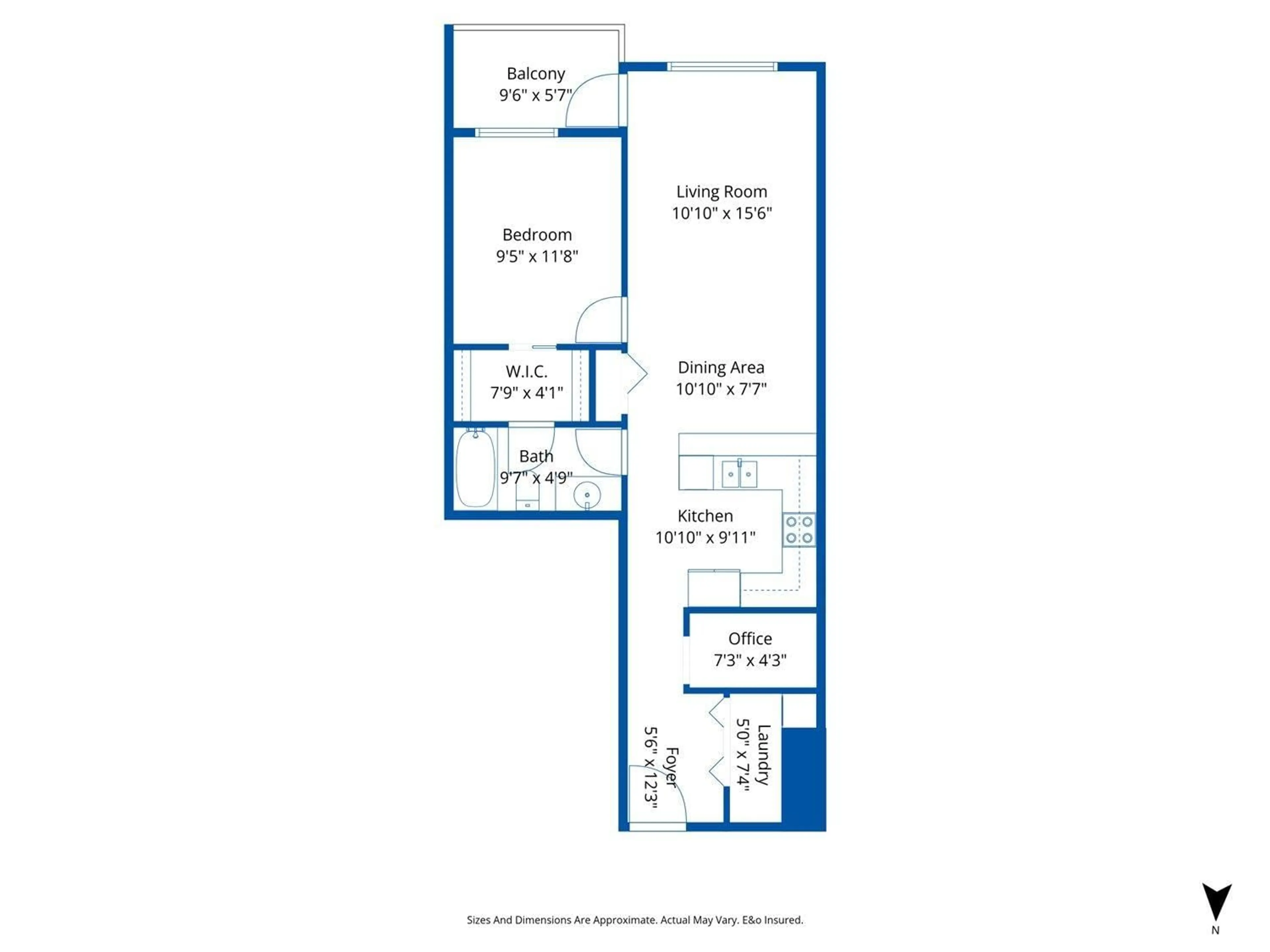 Floor plan for 401 - 45645 KNIGHT ROAD, Chilliwack British Columbia V2R0B1
