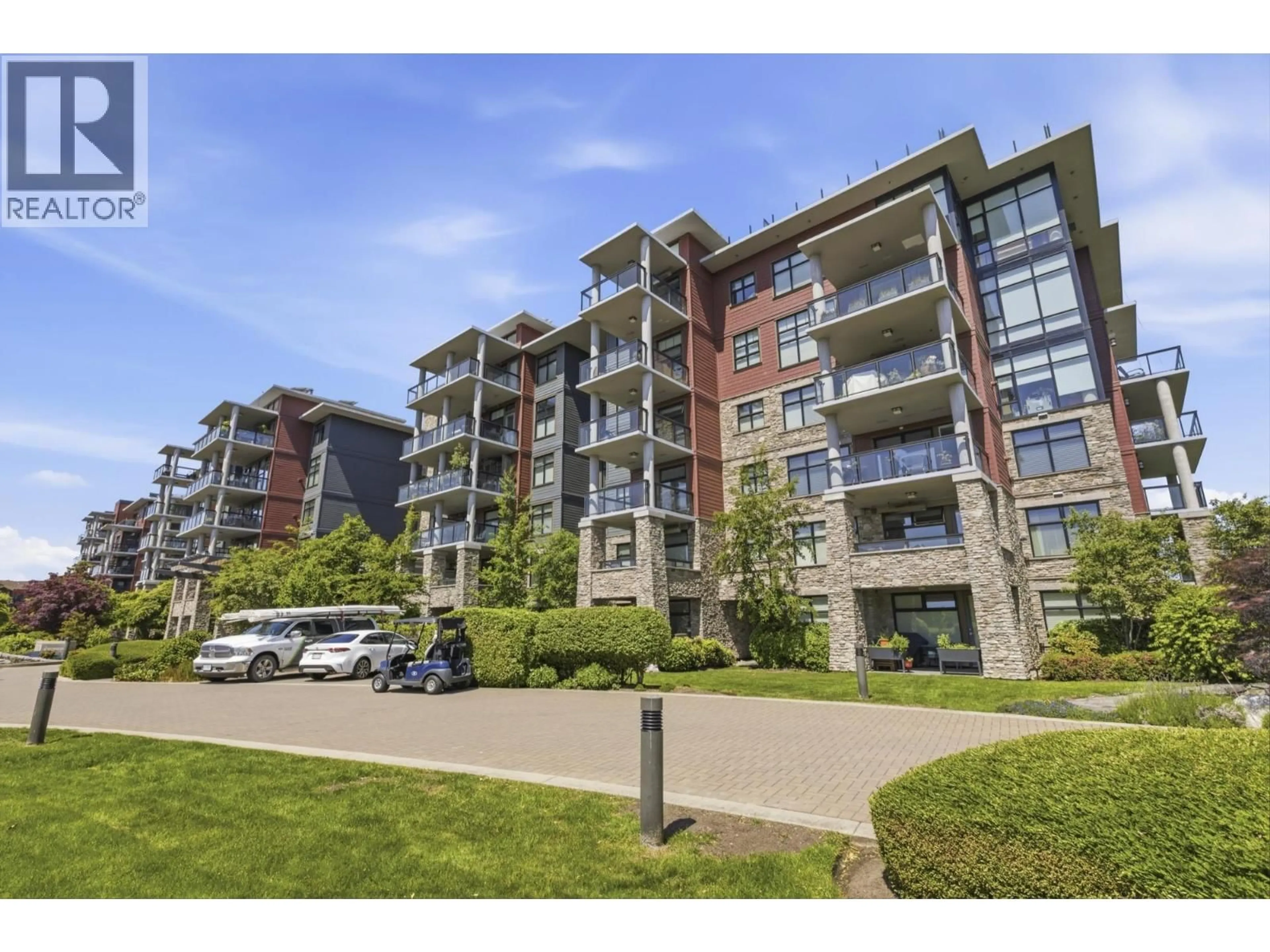 A pic from outside/outdoor area/front of a property/back of a property/a pic from drone, unknown for 206 - 5055 SPRINGS BOULEVARD, Tsawwassen British Columbia V4M0A5