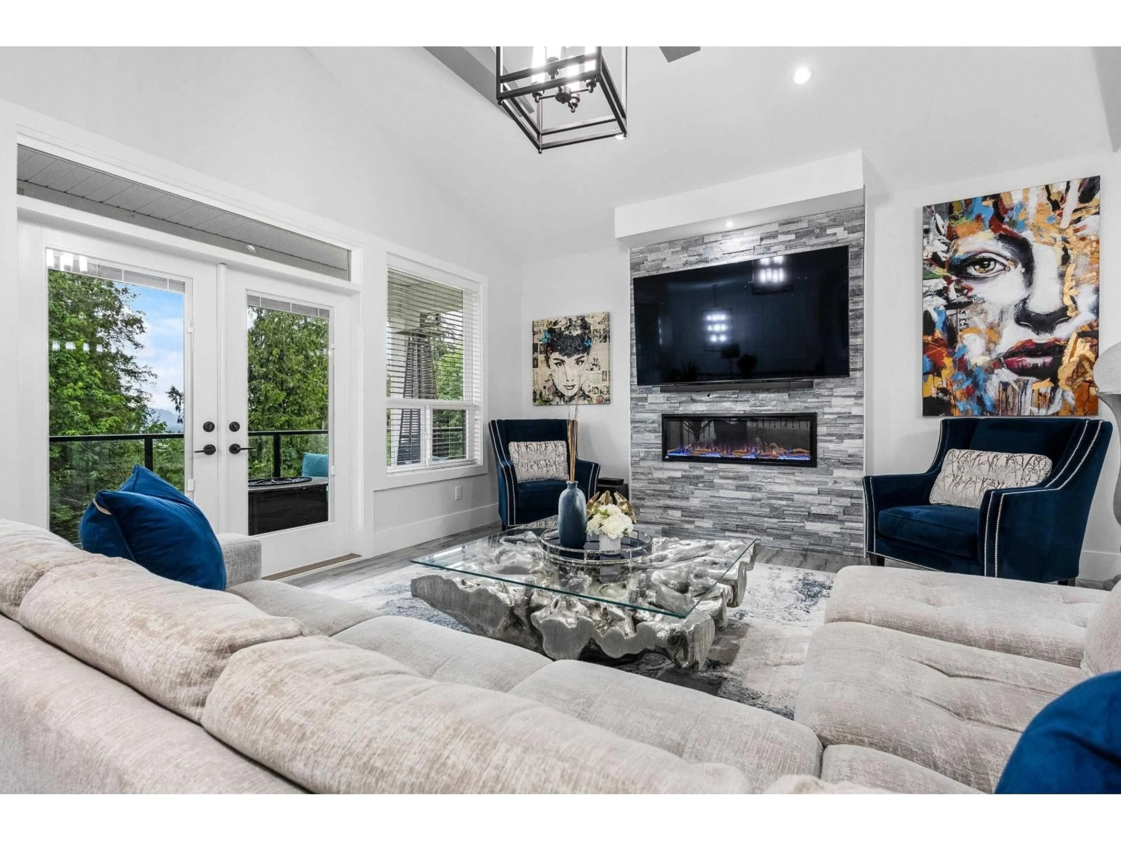 Home theater for 34 - 8295 NIXON ROAD, Chilliwack British Columbia V4Z0C8
