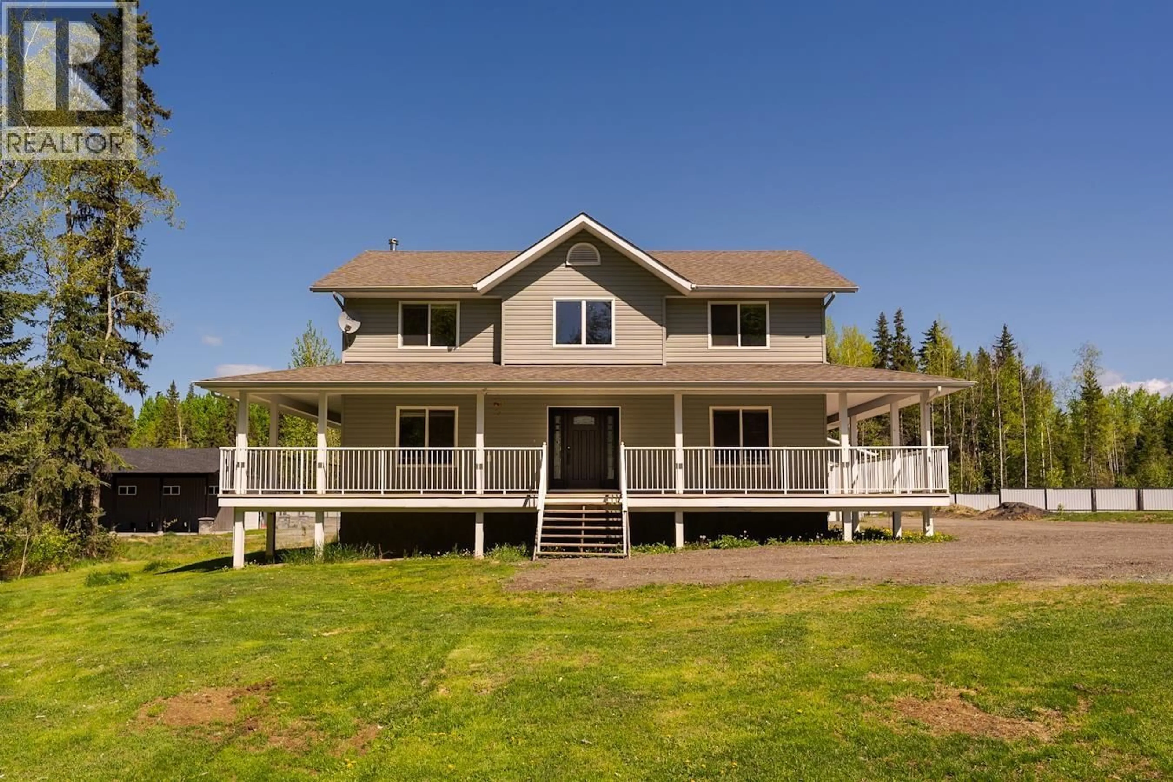 Home with vinyl exterior material, unknown for 7825 BEAVER ROAD, Prince George British Columbia V2N6E6