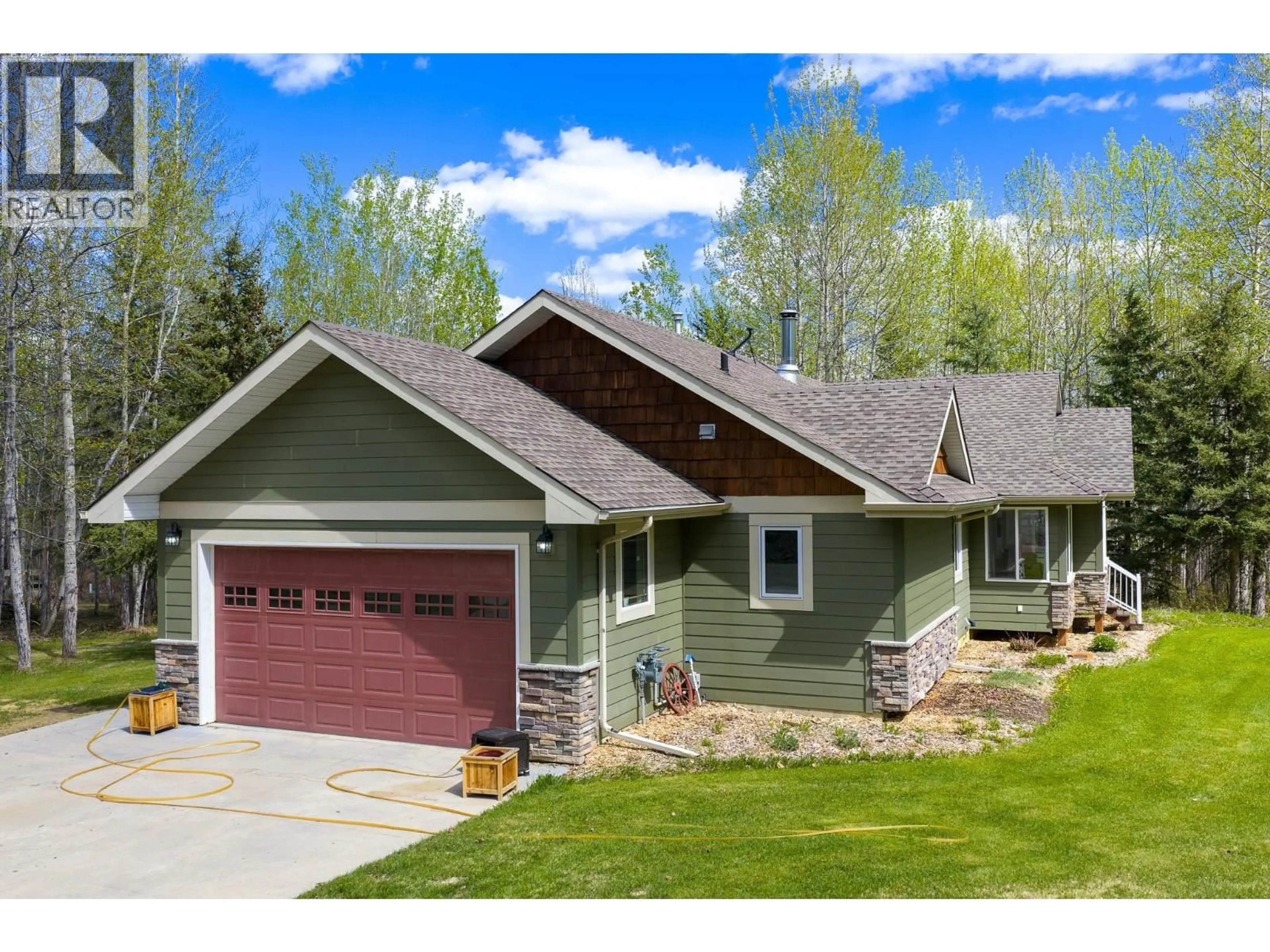 Home with vinyl exterior material, street for 13244 KOOP ROAD, Fort St. John British Columbia V1J8K7