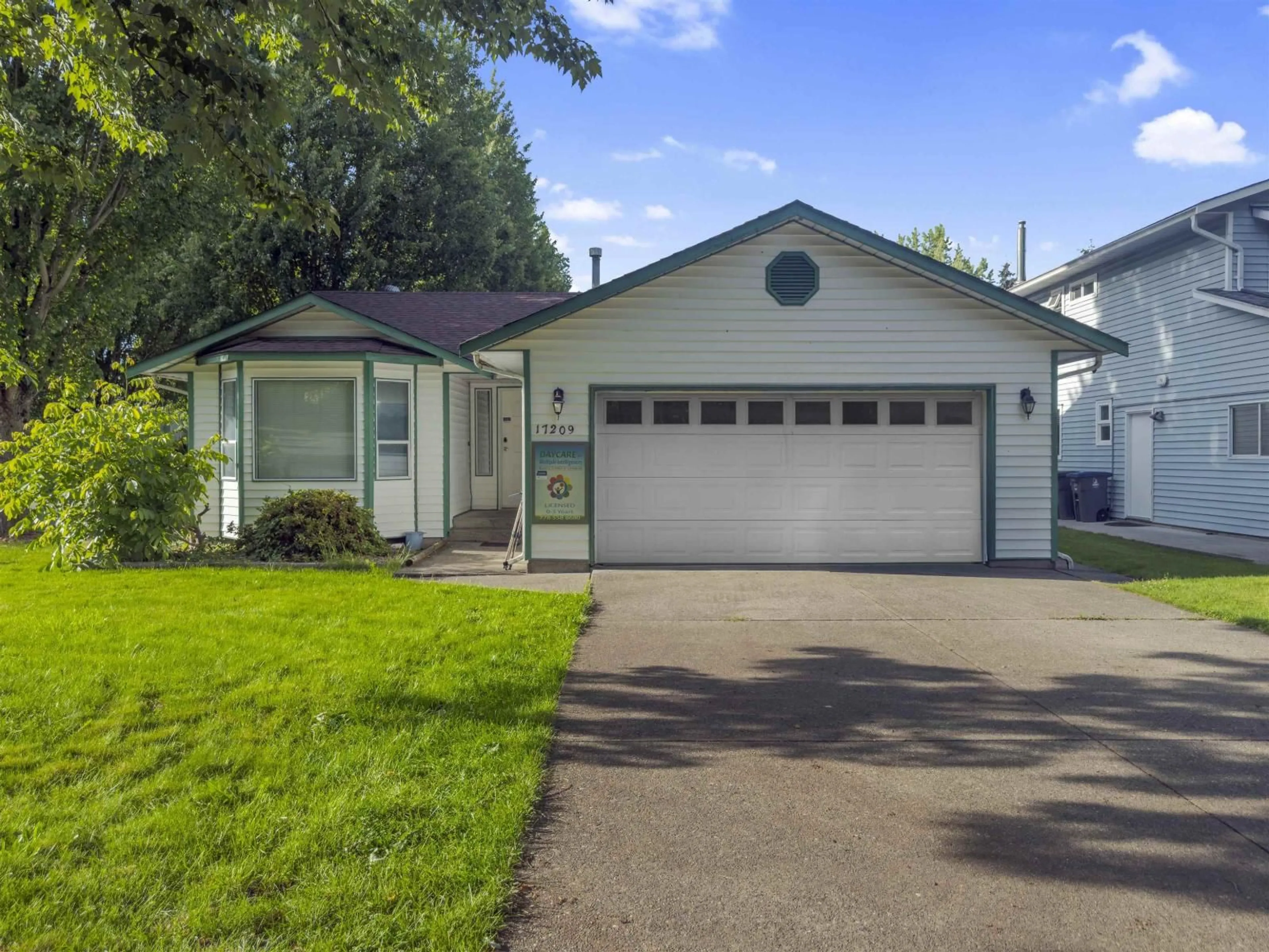 Home with vinyl exterior material, street for 17209 62A AVE, Surrey British Columbia V3S6V6