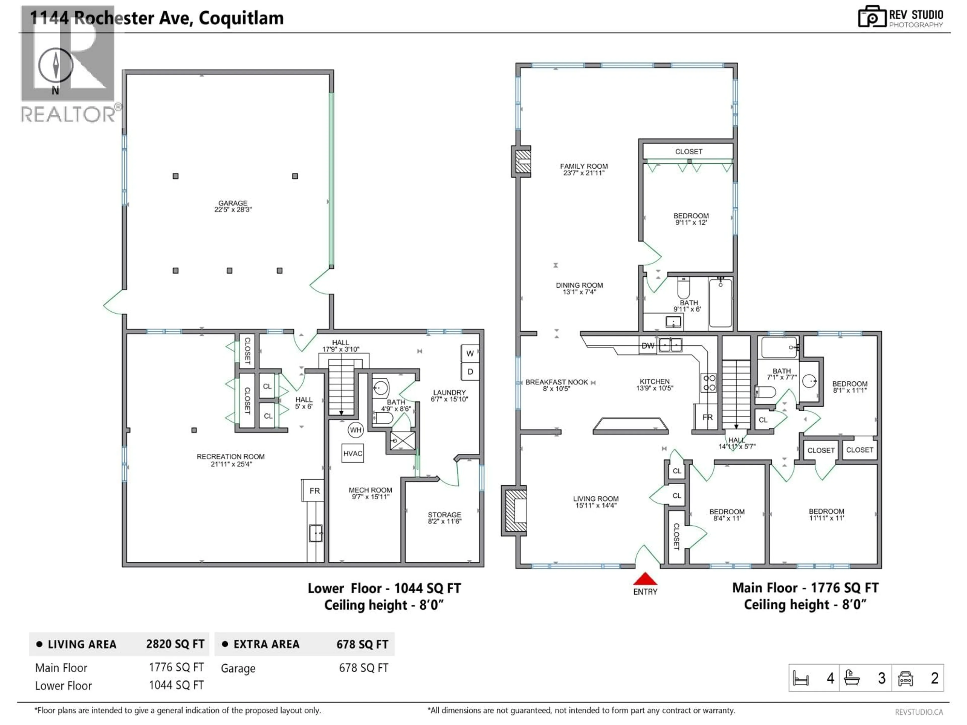 Floor plan for 1144 ROCHESTER AVENUE, Coquitlam British Columbia V3K2X4