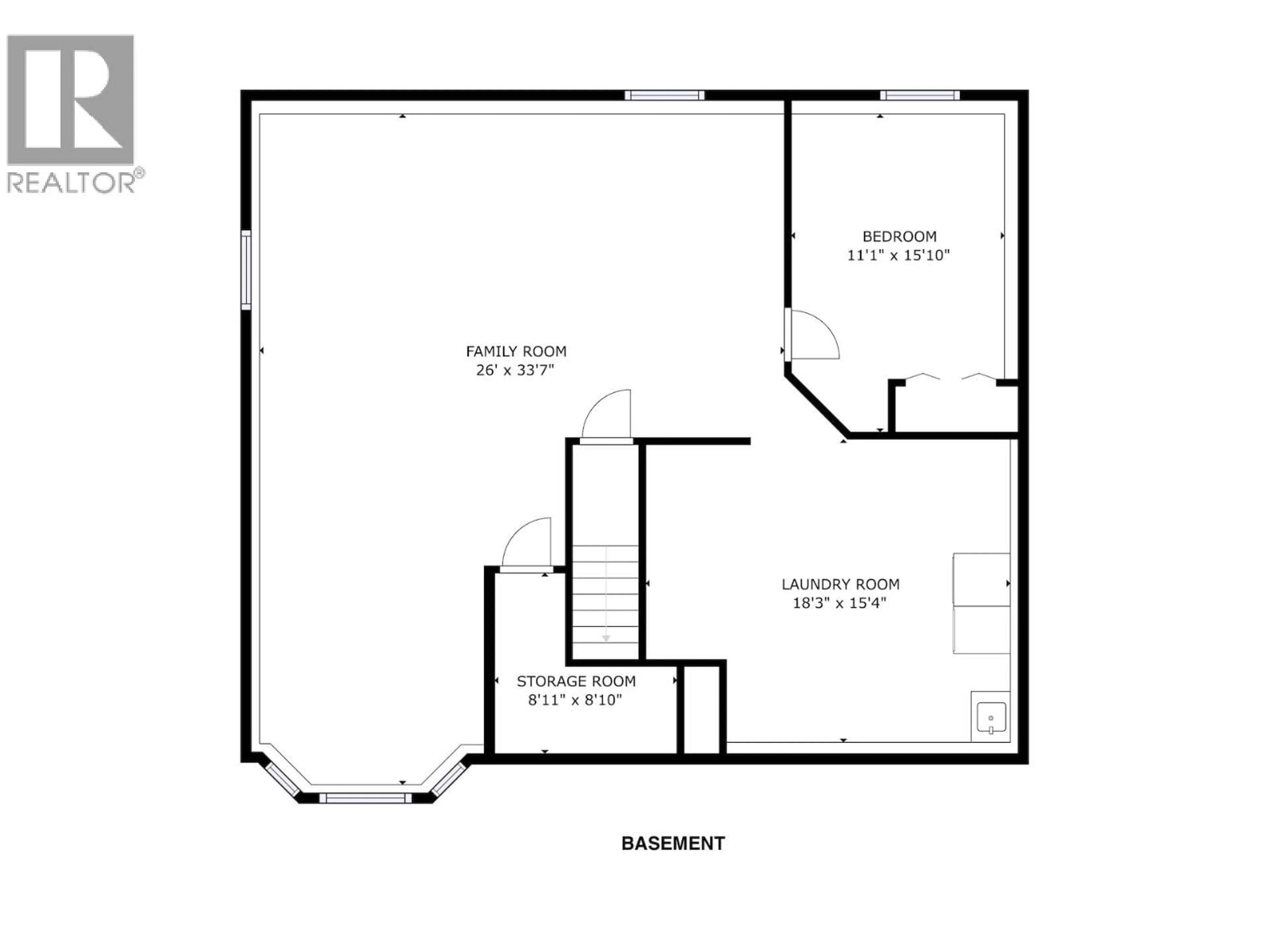 Floor plan for 10411 90 STREET, Fort St. John British Columbia V1J6S6