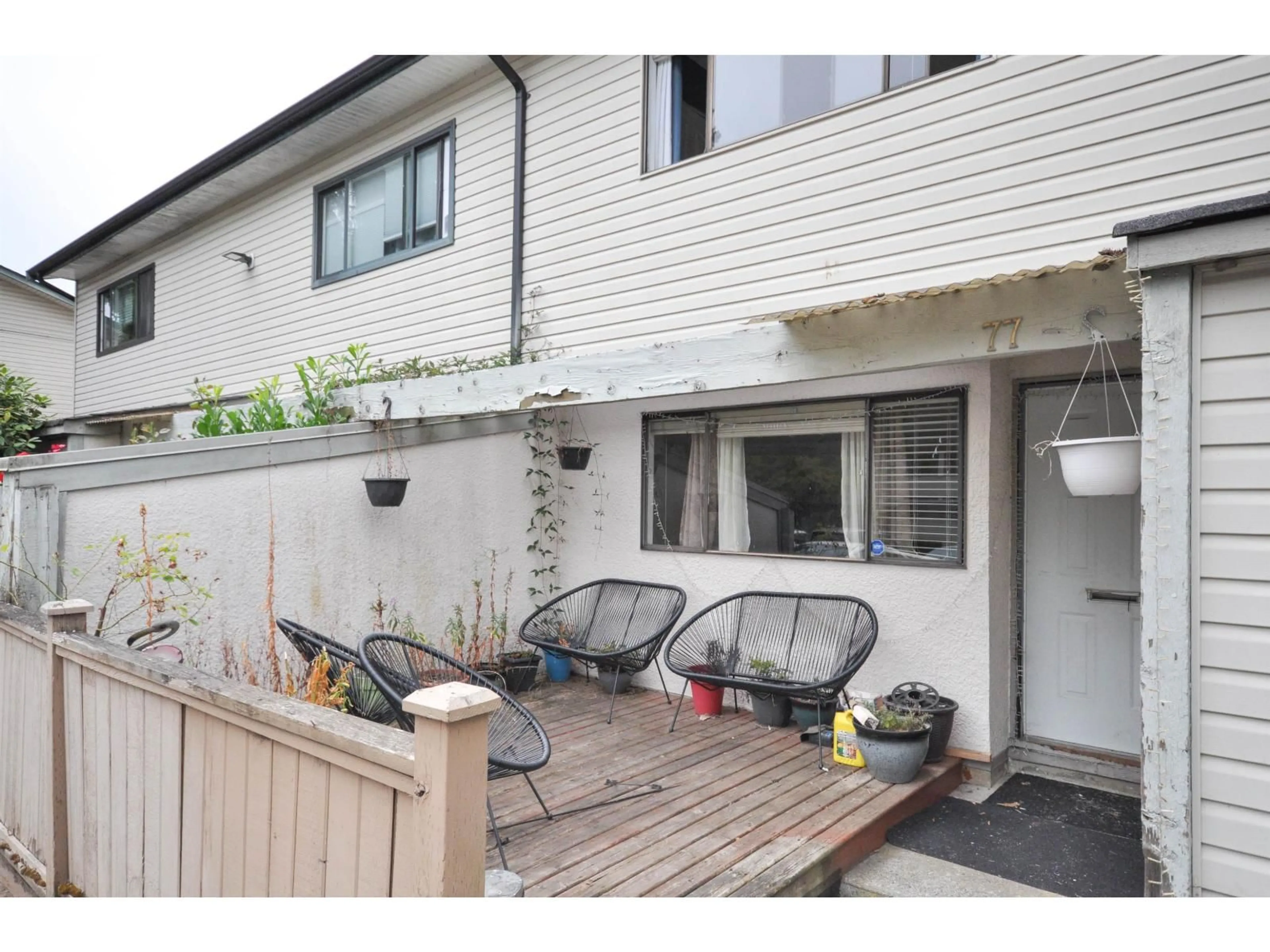 Patio, street for 77 - 20350 53 AVENUE, Langley British Columbia V3A5T9