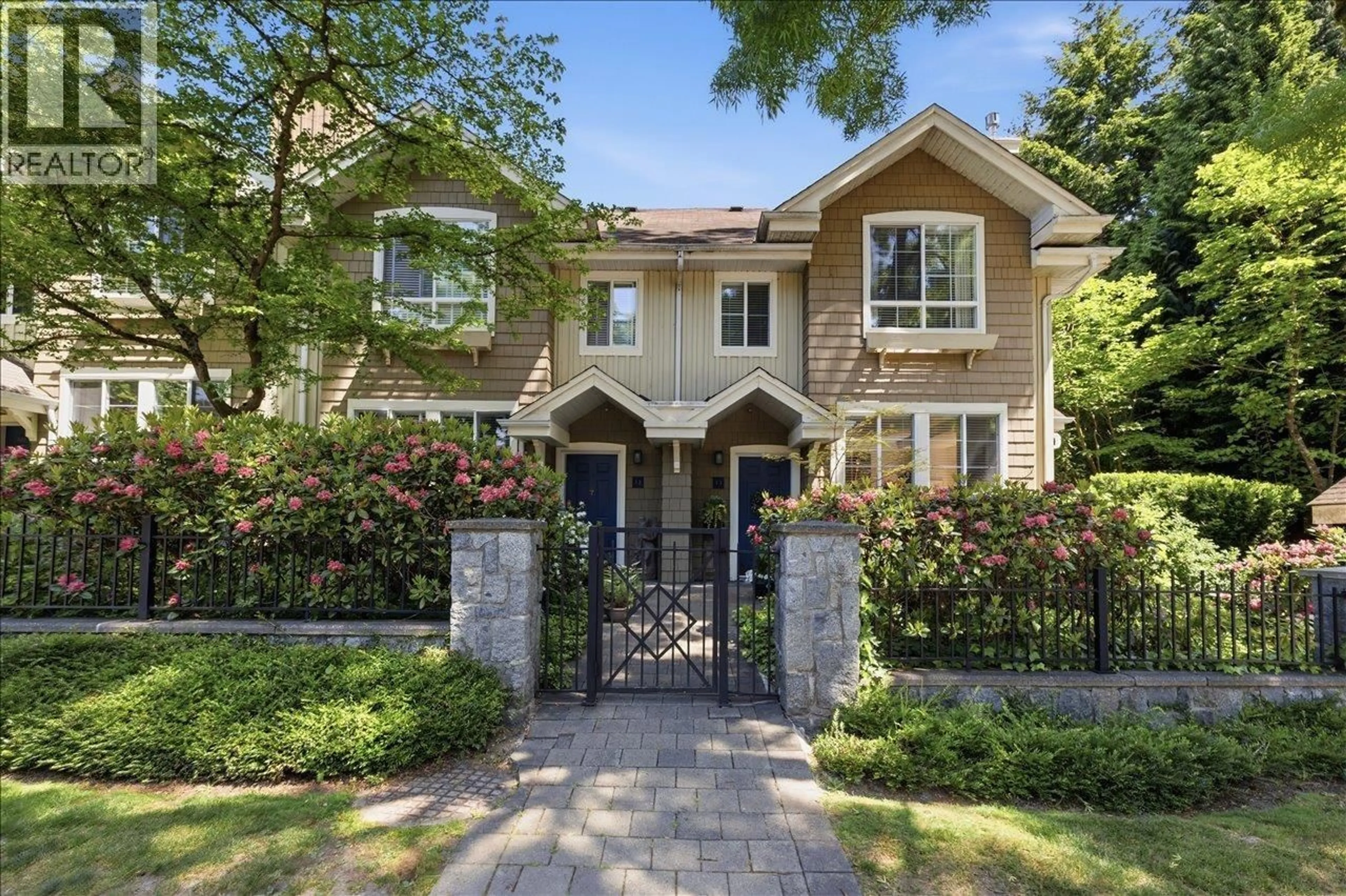 Home with brick exterior material, street for 13 - 5605 HAMPTON PLACE, Vancouver British Columbia V6T2H2