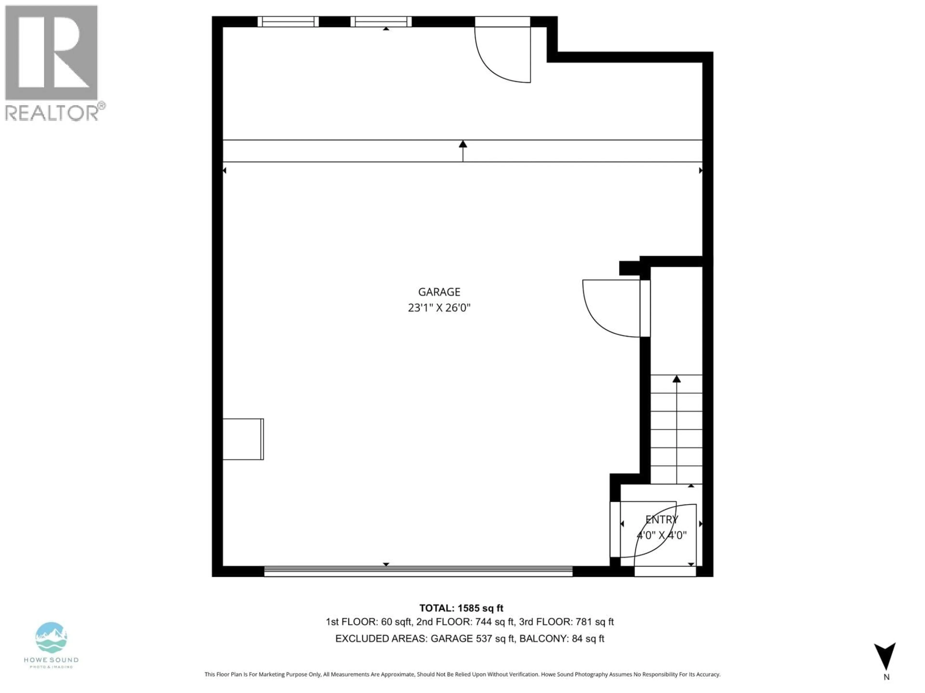 Floor plan for 28 - 39548 LOGGERS LANE, Squamish British Columbia V8B0J7