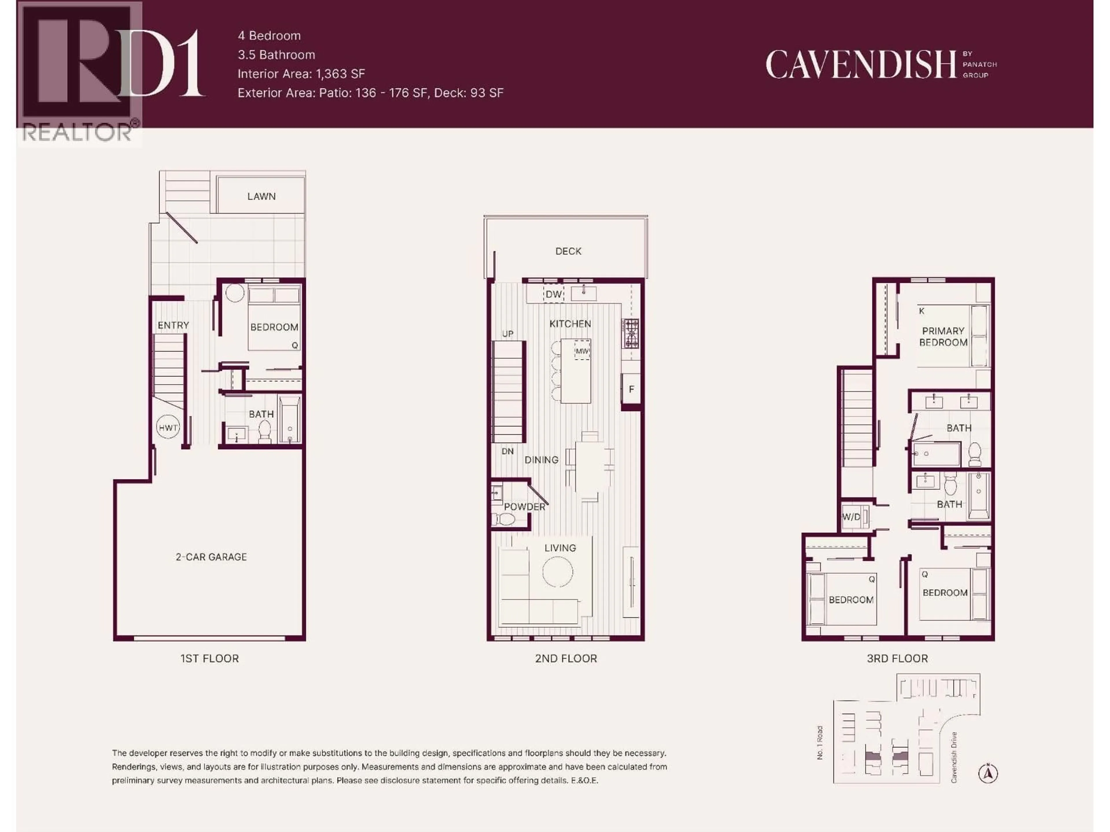 Floor plan for 17 - 10188 NO. 1 ROAD, Richmond British Columbia V7E0C8