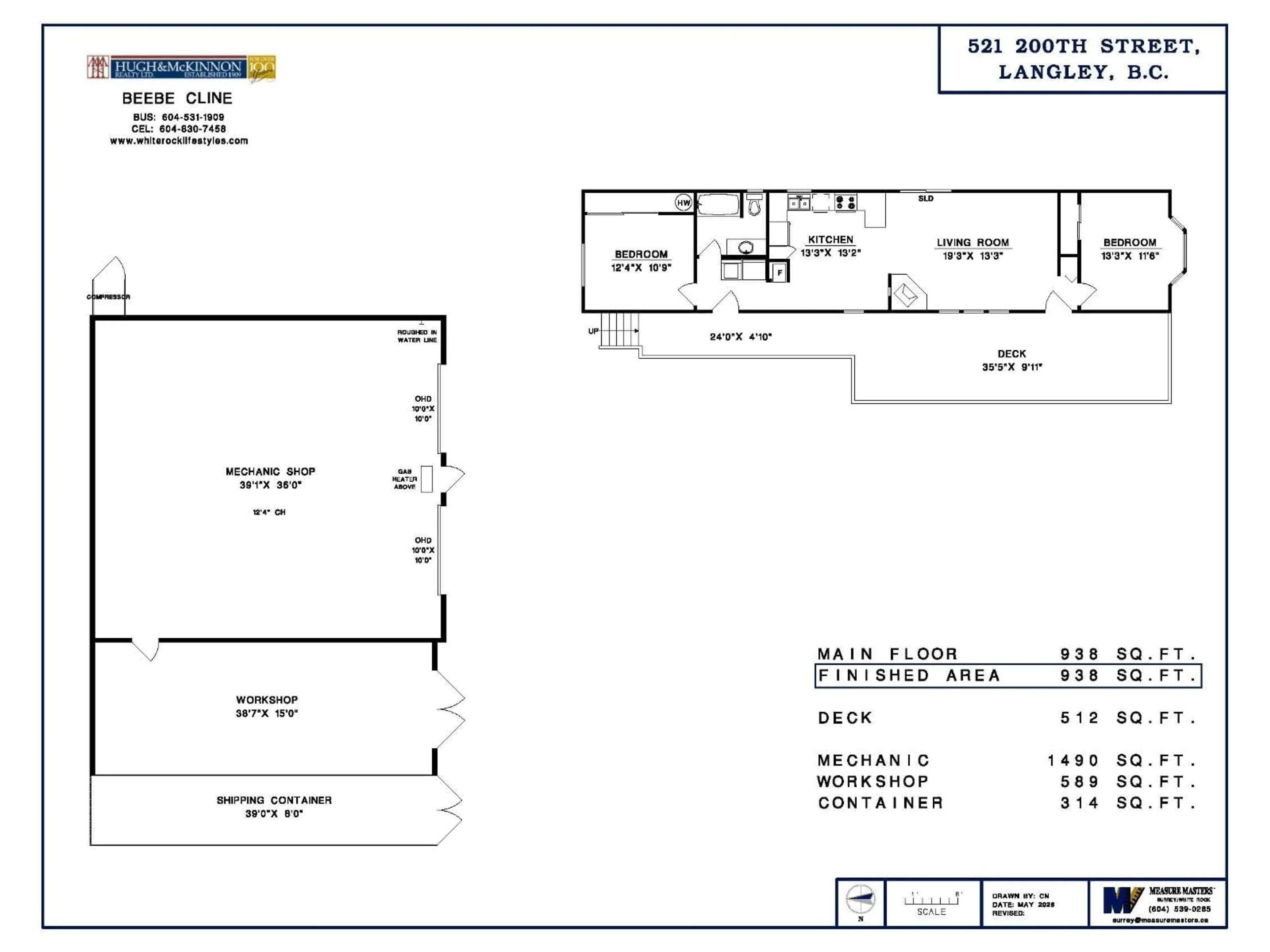 Floor plan for 521 200 STREET, Langley British Columbia V2Z1V9