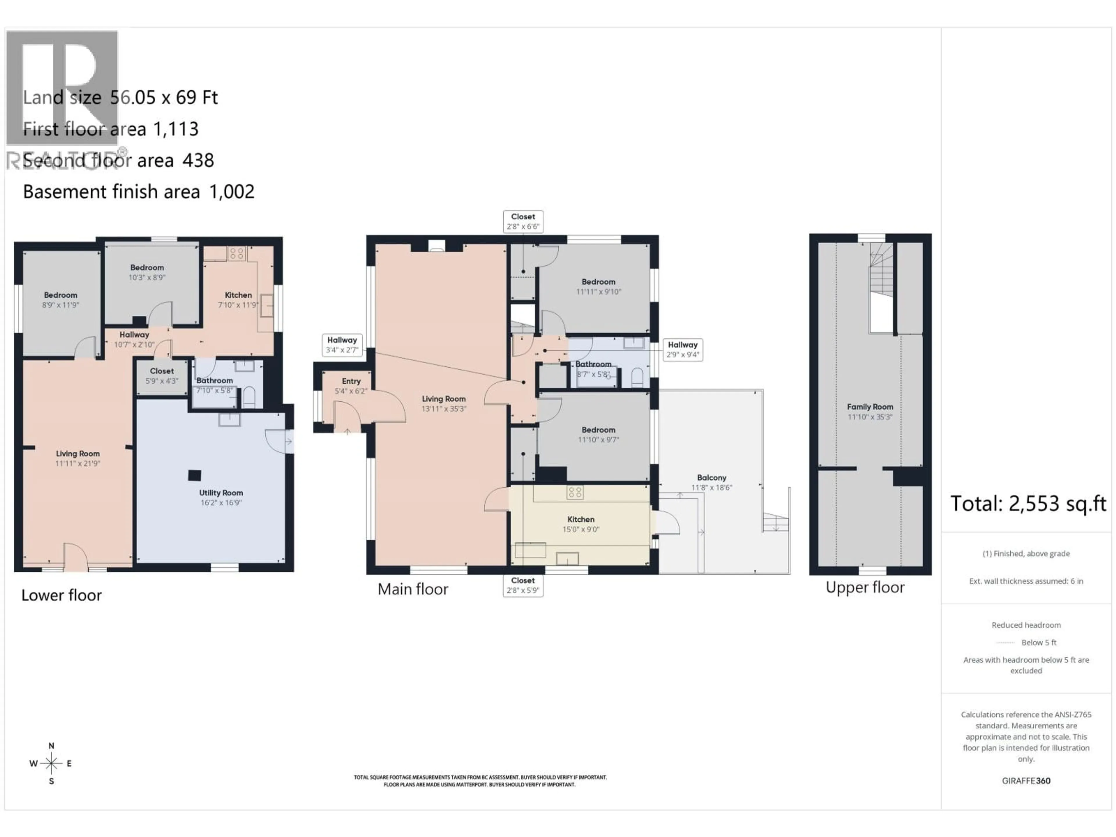 Floor plan for 3150 STEPHENS STREET, Vancouver British Columbia V6K3X5
