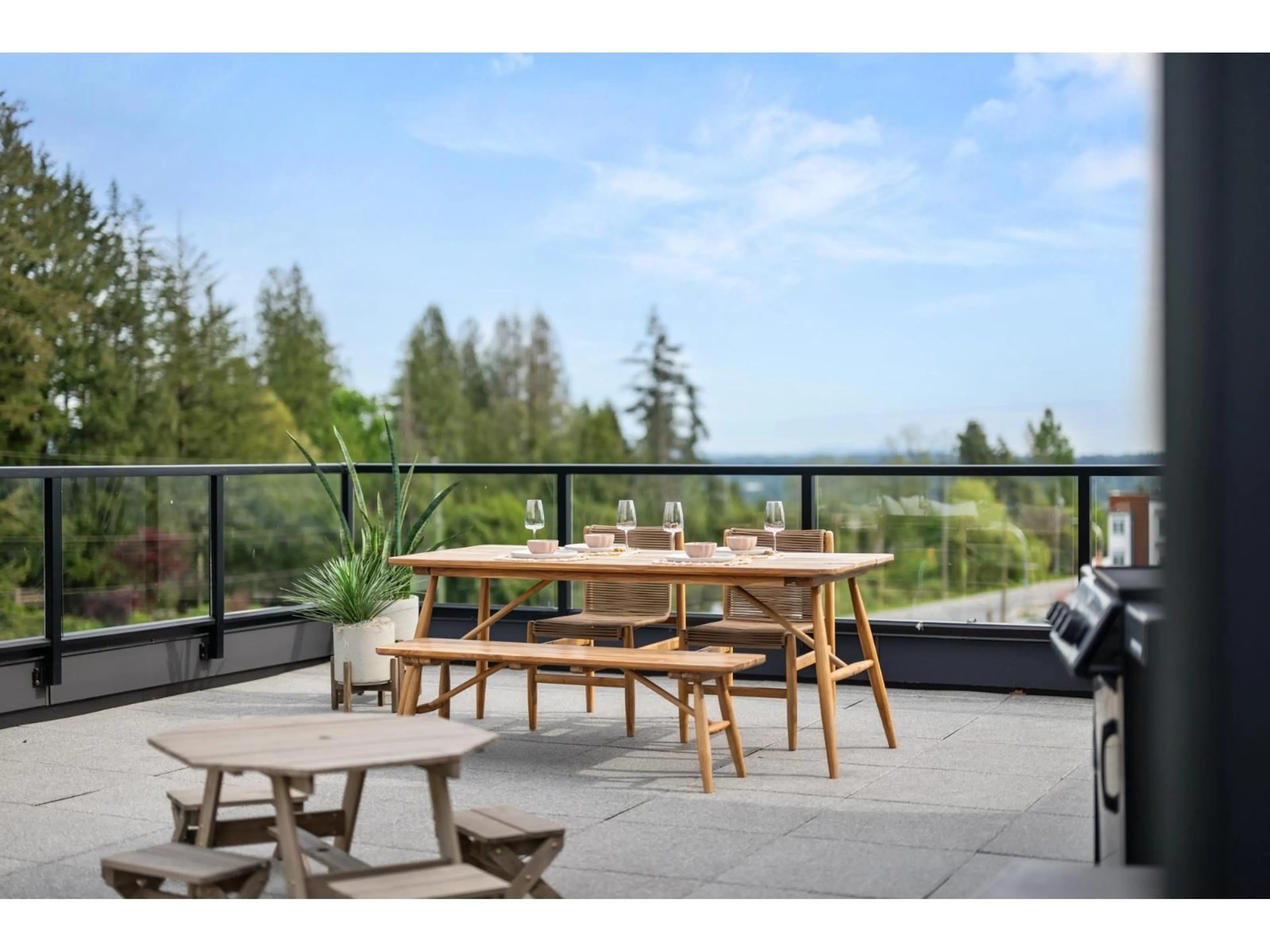 Patio, mountain view for 39 - 20335 70A AVENUE, Langley British Columbia V2Y1S8