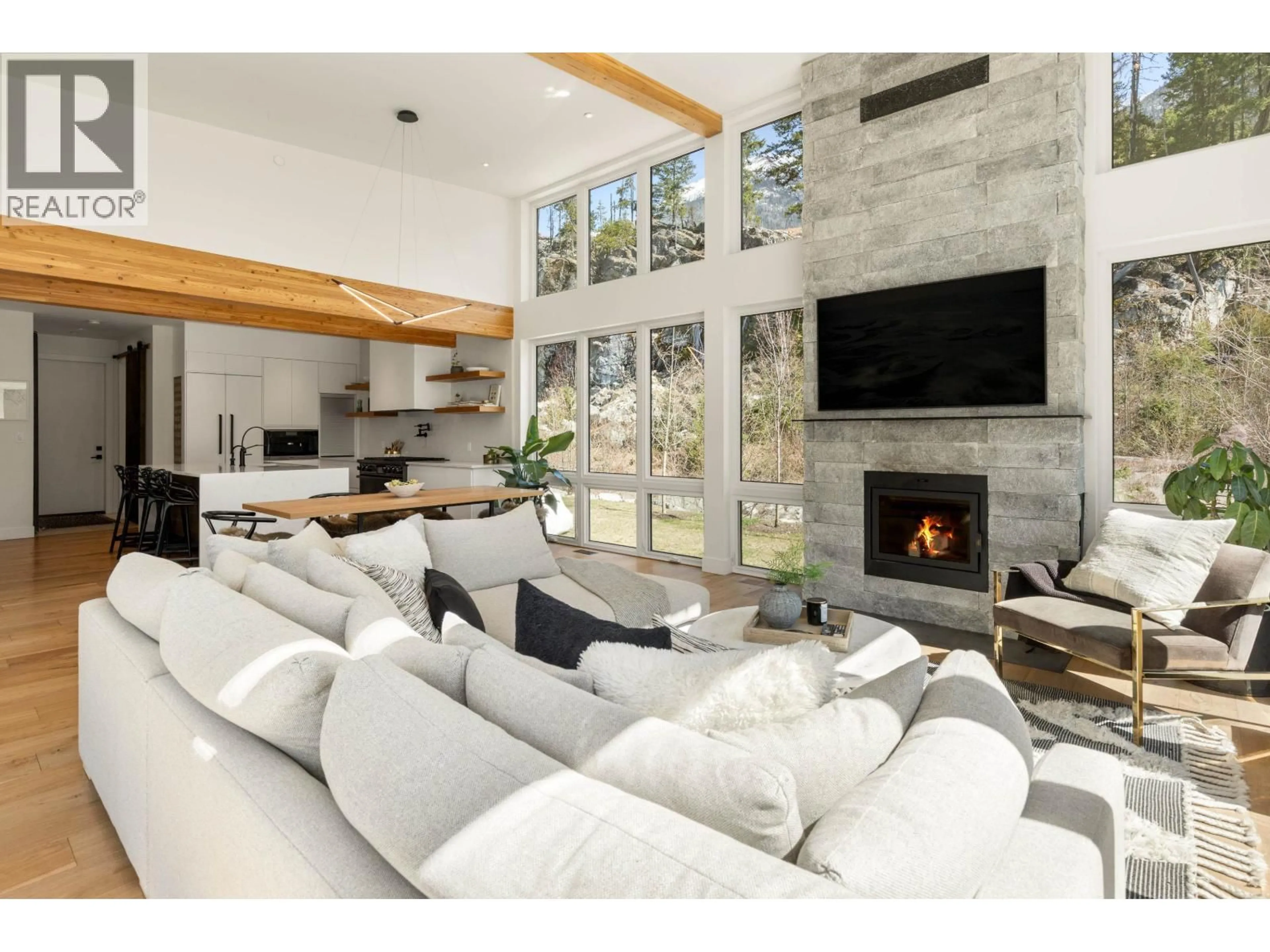 Living room with furniture, unknown for 9149 WEDGE CREEK RISE, Whistler British Columbia V8E1M1