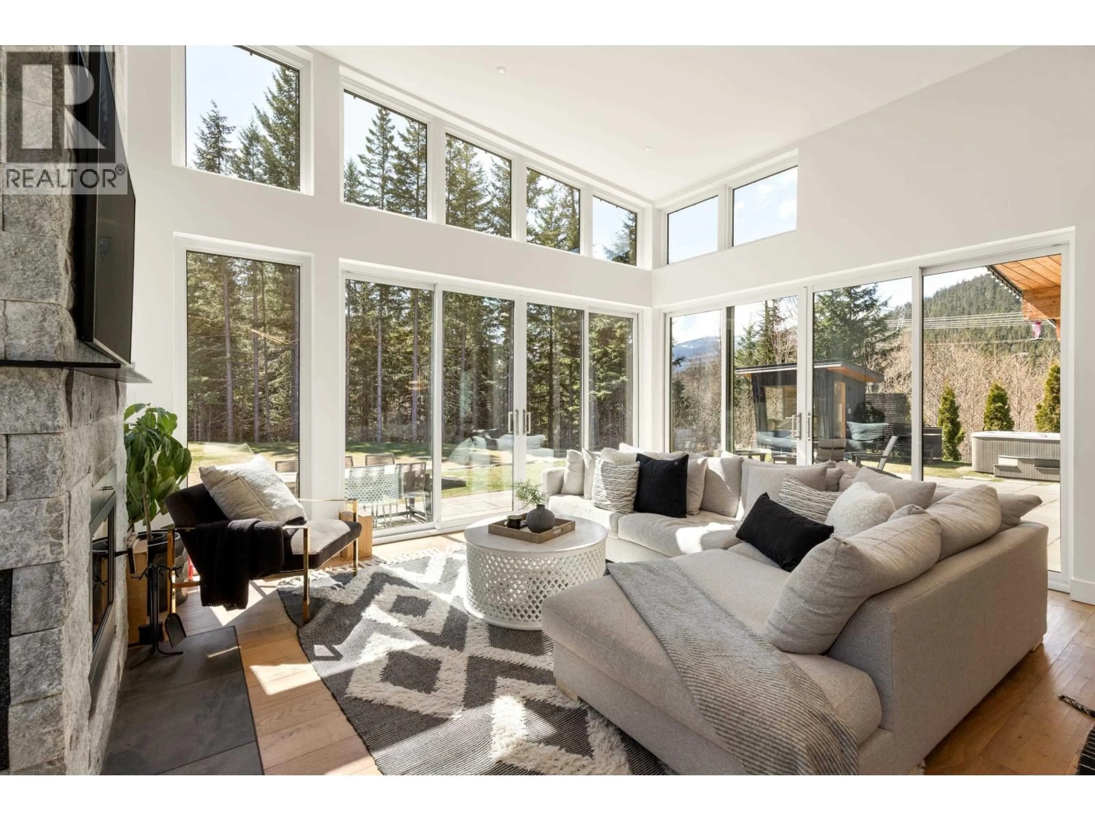 Living room with furniture, unknown for 9149 WEDGE CREEK RISE, Whistler British Columbia V8E1M1