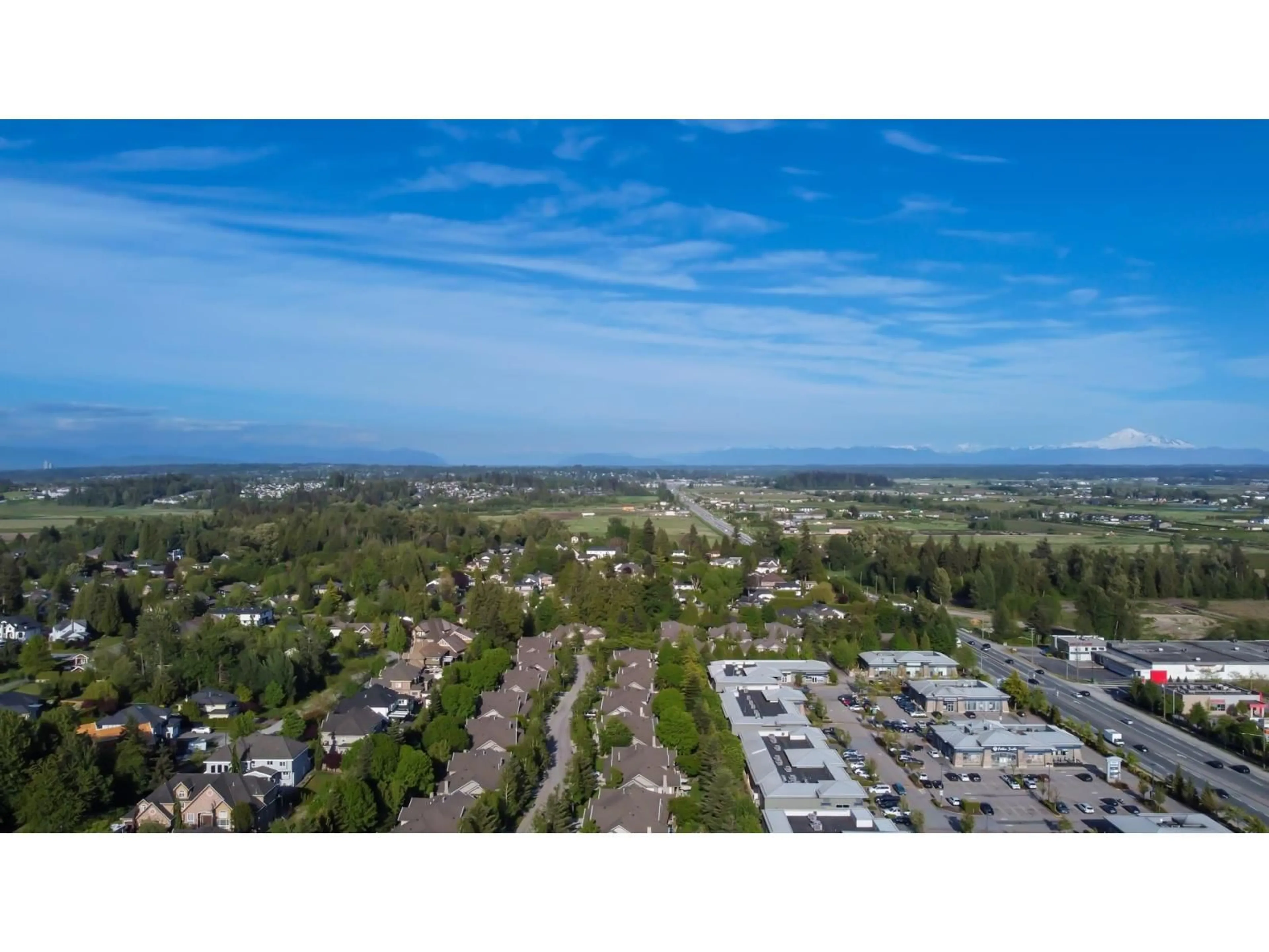 A pic from outside/outdoor area/front of a property/back of a property/a pic from drone, mountain view for 154 - 15111 EDMUND DRIVE, Surrey British Columbia V3S0A5